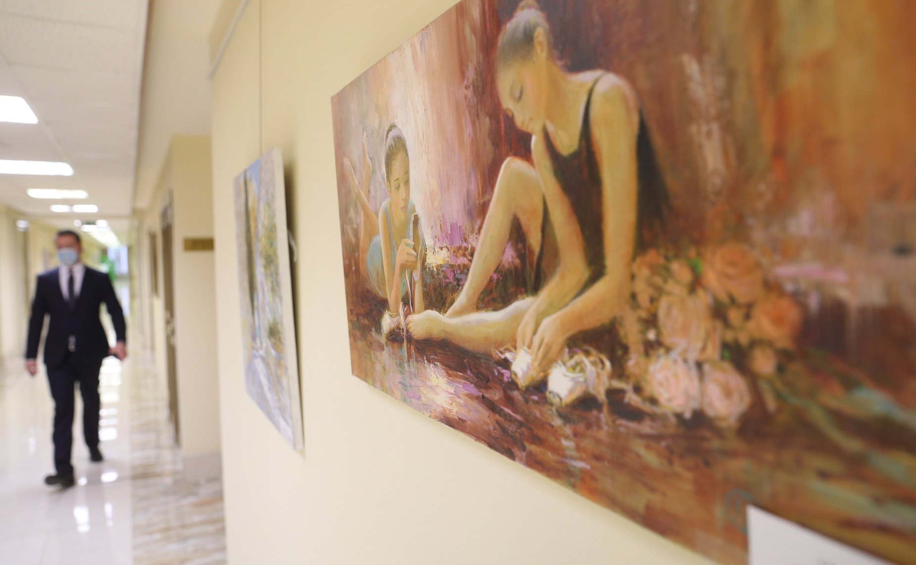 Открытие в Совете Федерации художественной выствки «Краски времени»