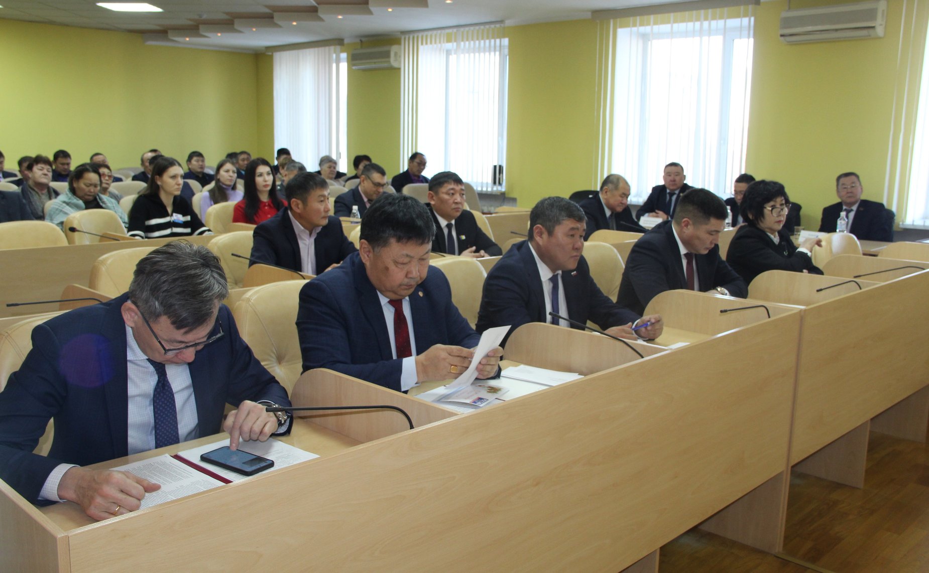 Баир Жамсуев в поселке Агинское принял участие в заседании консультативного совета глав муниципальных образований Агинского Бурятского округа