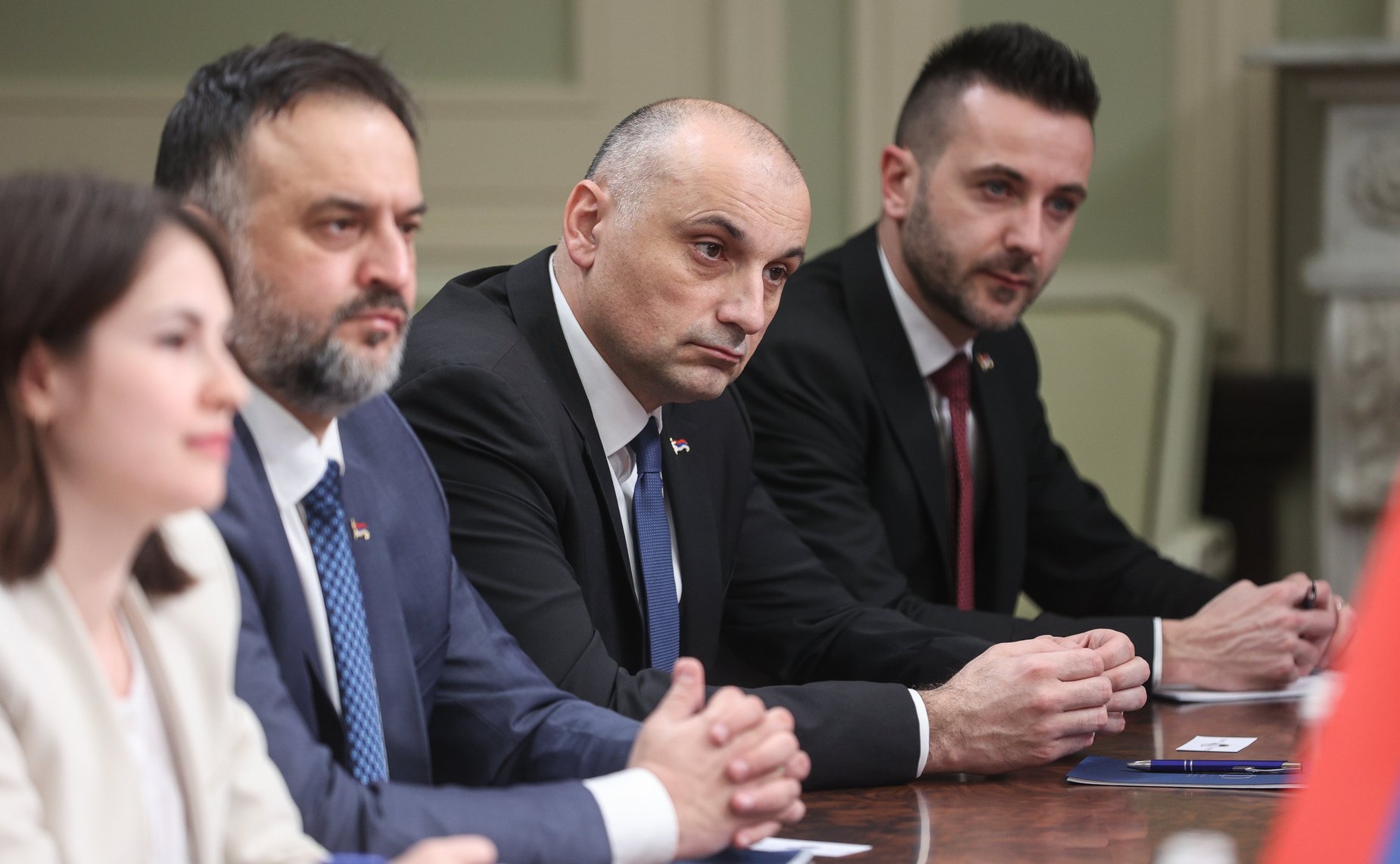 Константин Косачев провел встречу с Председателем Народной скупщины Республики Сербской (Босния и Герцеговина) Ненадом Стевандичем