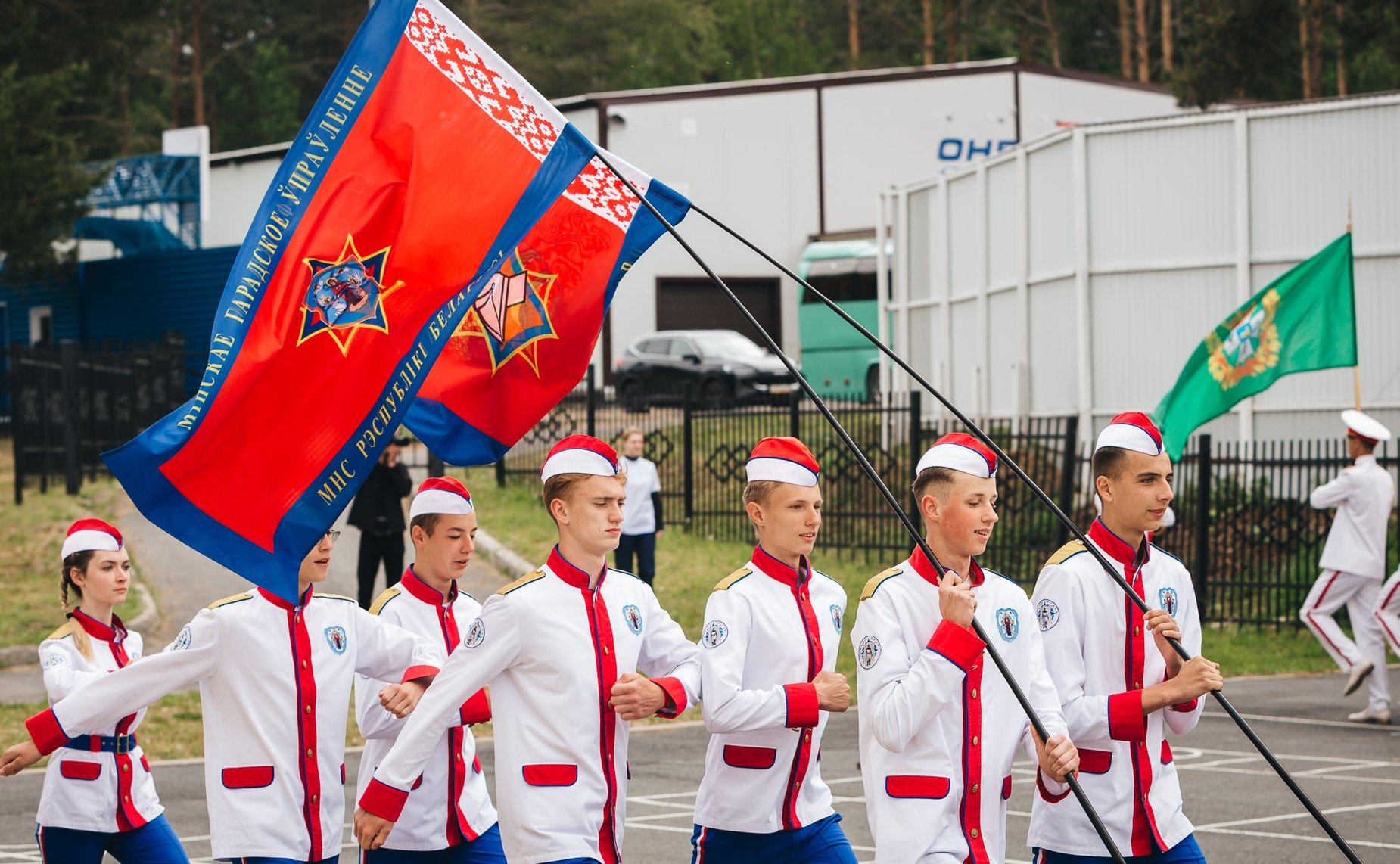 В Вологодской области на базе Образовательного центра – кадетской школы «Корабелы Прионежья» торжественно открылась каникулярная профориентационная школа «За безопасность!»