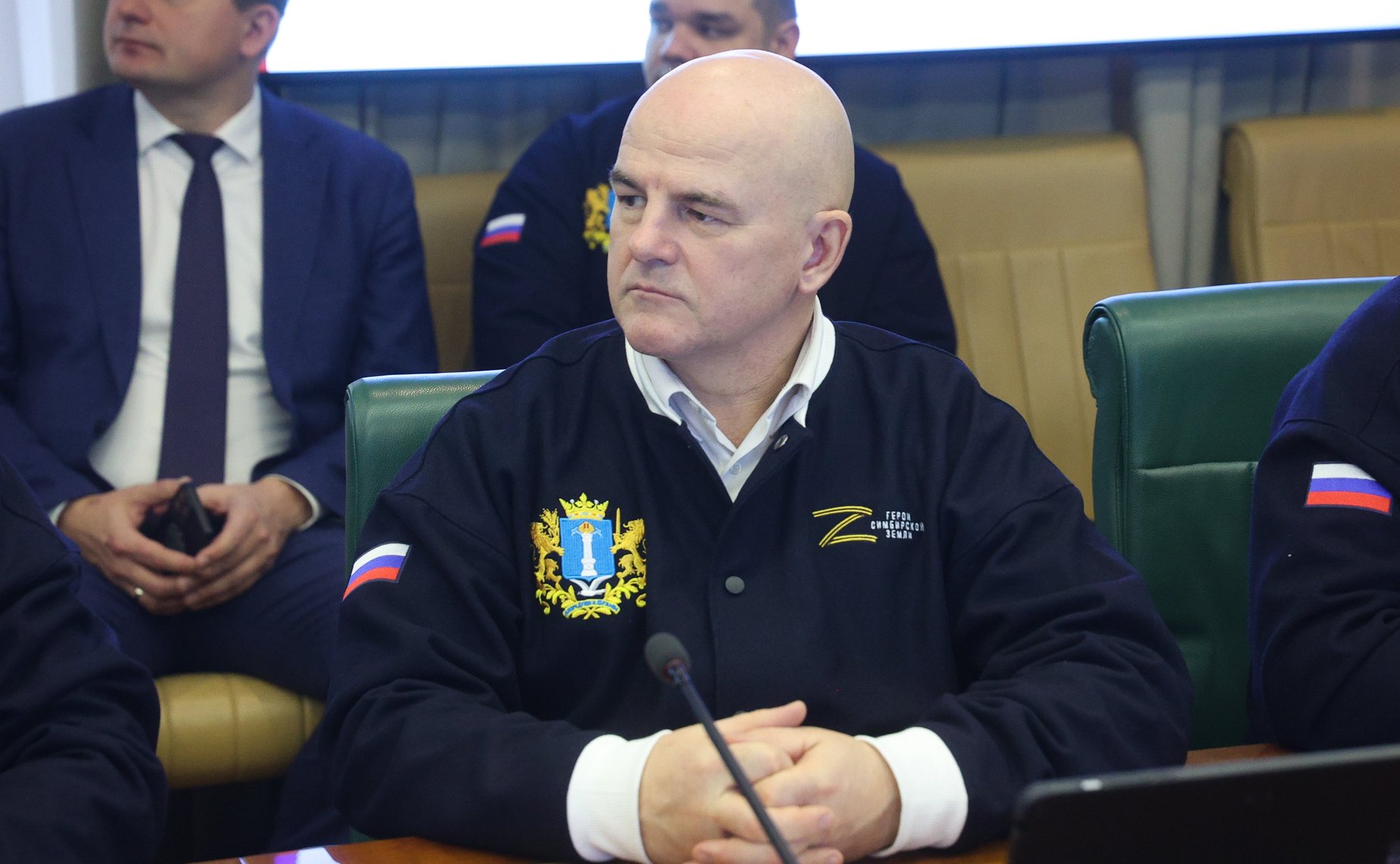 Встреча сенаторов Сергея Рябухина и Алексея Кондратьева с участниками программы «Герои Симбирской земли»