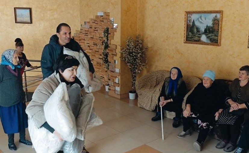 Доставлен очередной гуманитарный груз в пункты временного размещения в Курскую и Белгородскую области