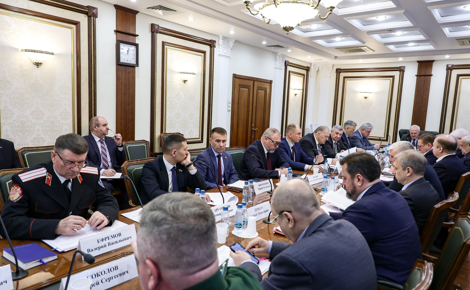 Круглый стол Комитета Совета Федерации по обороне и безопасности «Законодательное обеспечение несения российским казачеством государственной службы в условиях проведения специальной военной операции»