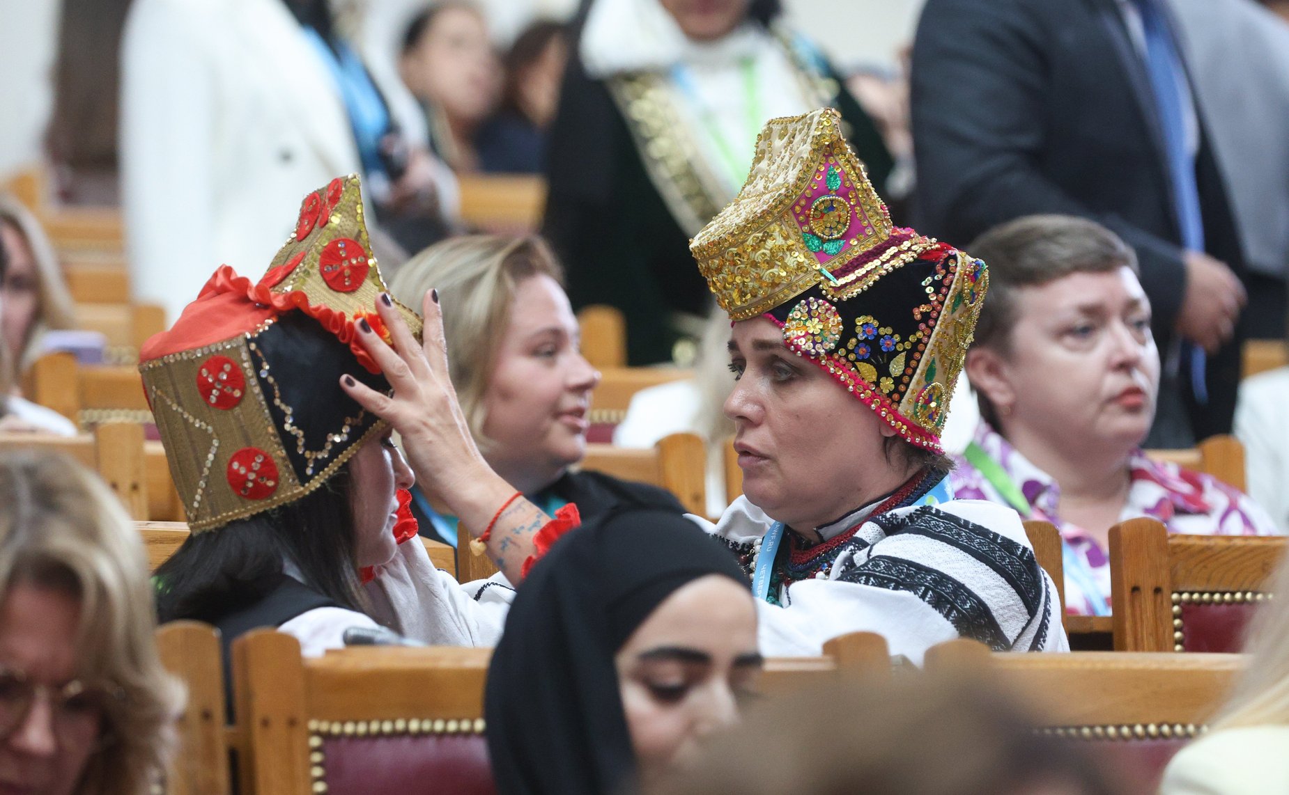 Пленарное заседание IV Евразийского женского форума «Женщины за укрепление доверия и глобальное сотрудничество»