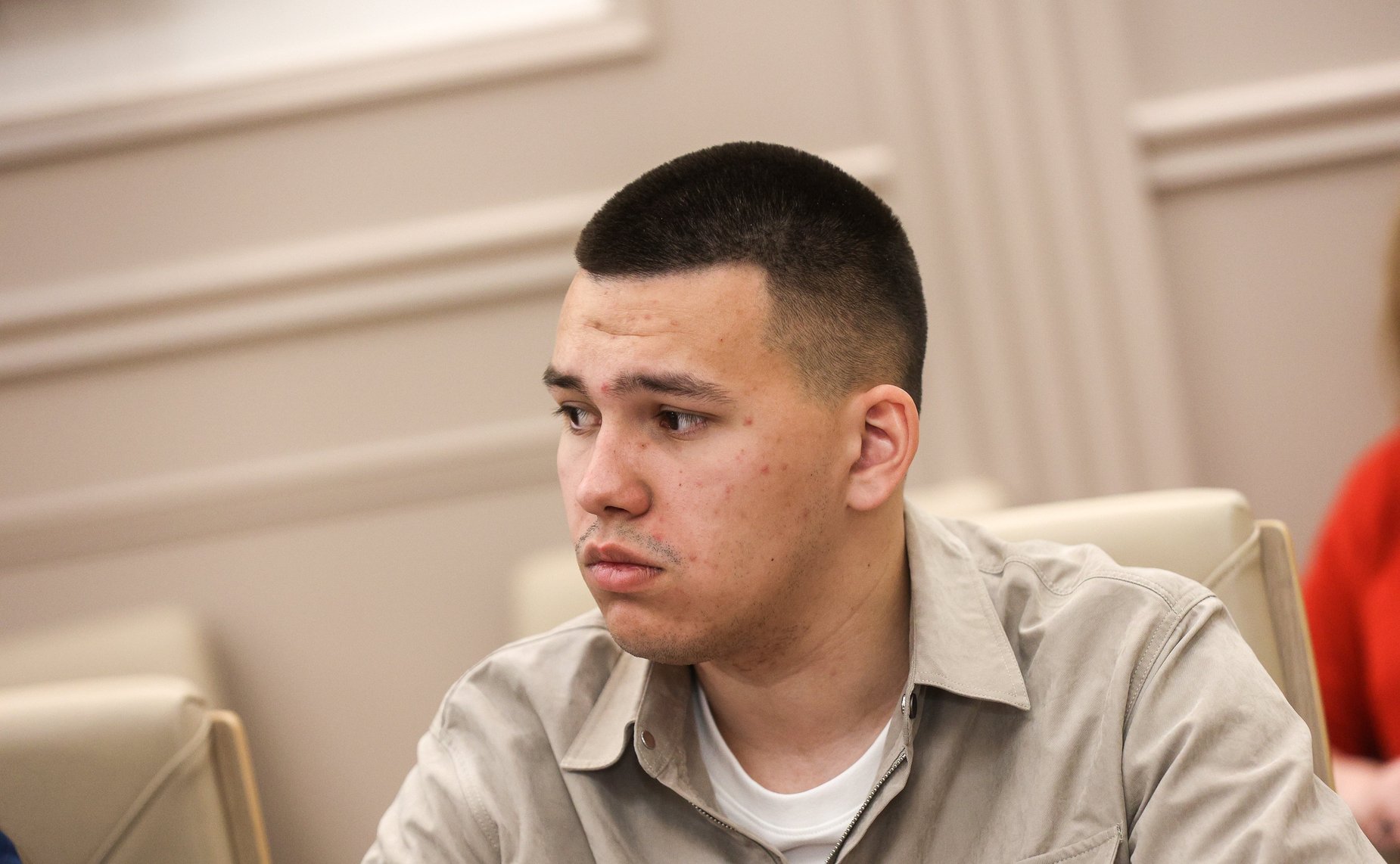 Встреча Александра Варфоломеева с членами молодежного парламента при Тульской областной Думе