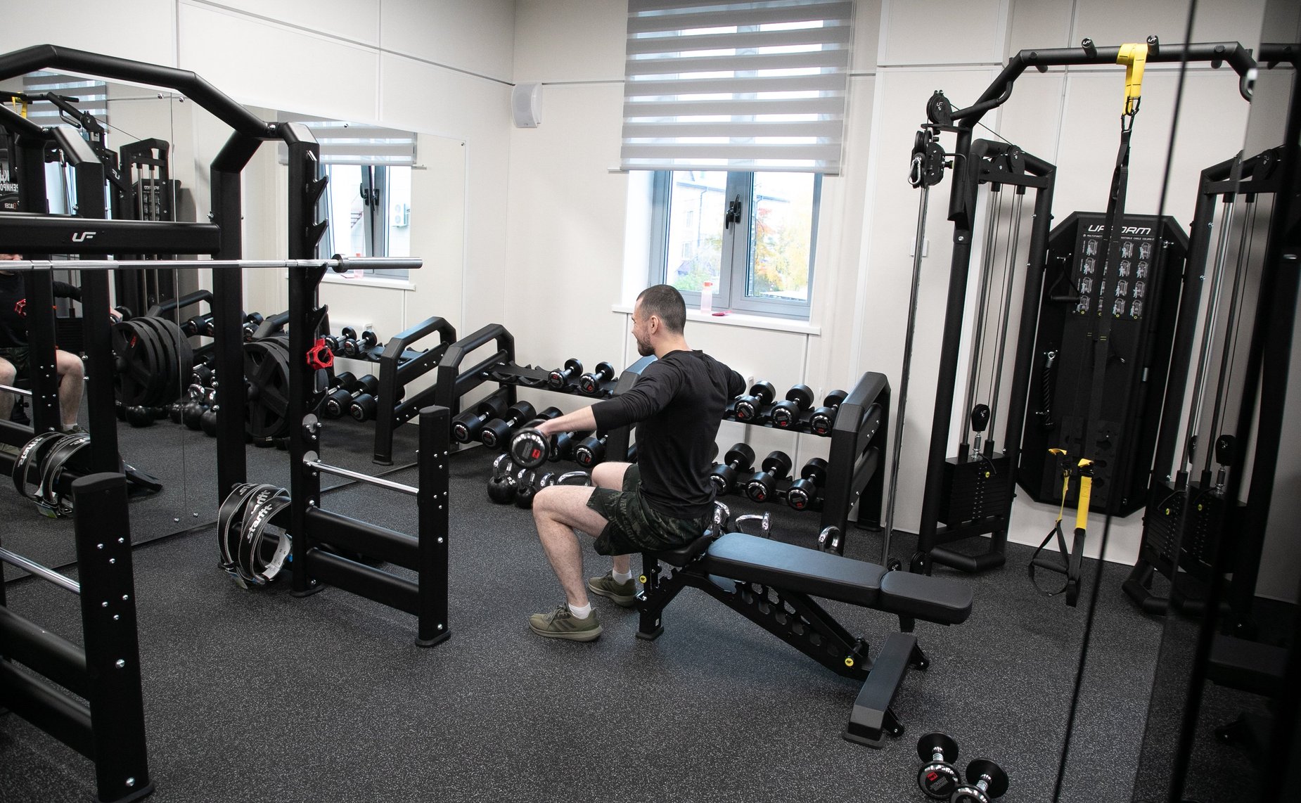 Сенаторы посетили Центр физкультурной и спортивной работы «Олимпия» Тюменского муниципального района