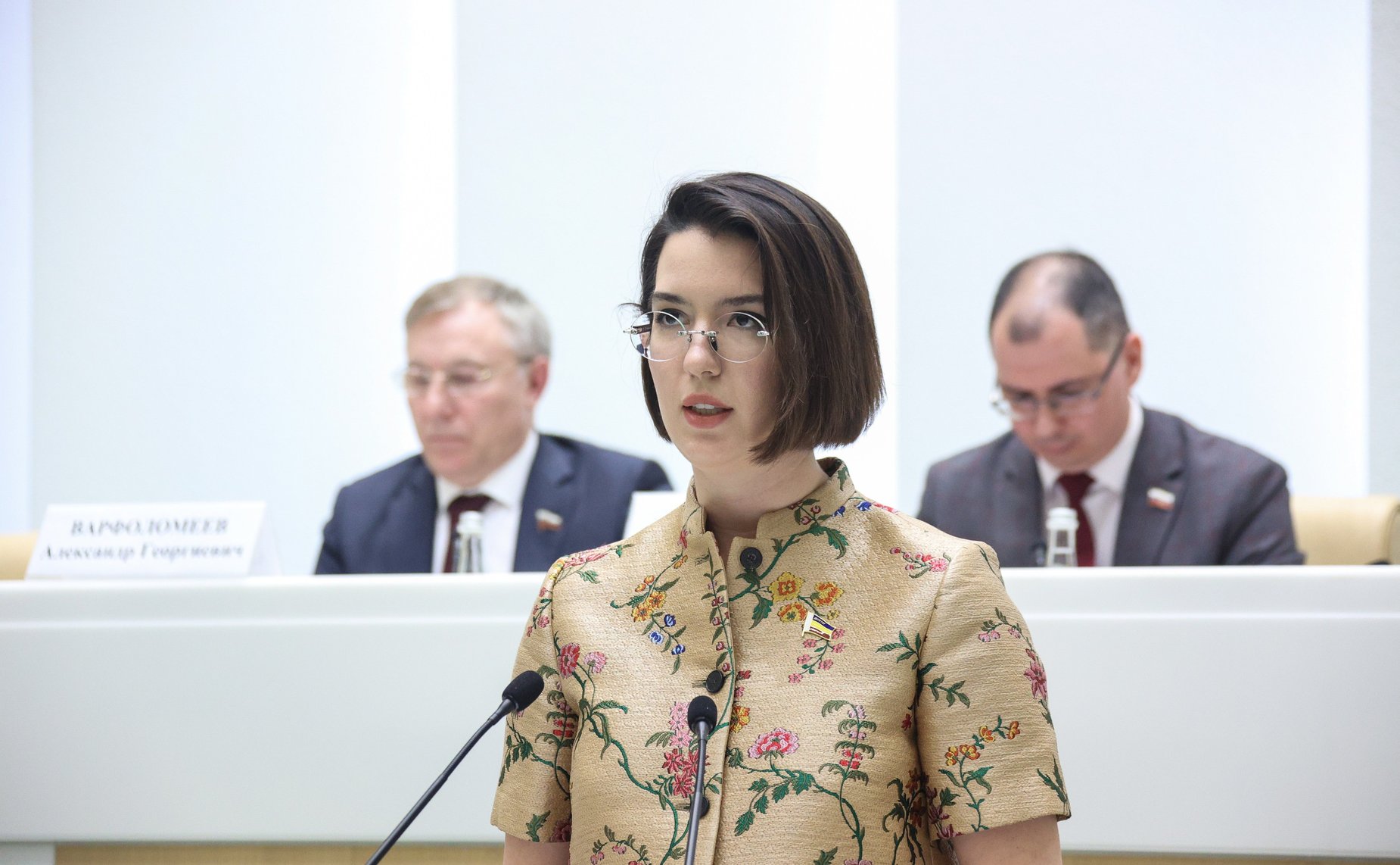 Заседание Палаты молодых законодателей при Совете Федерации
