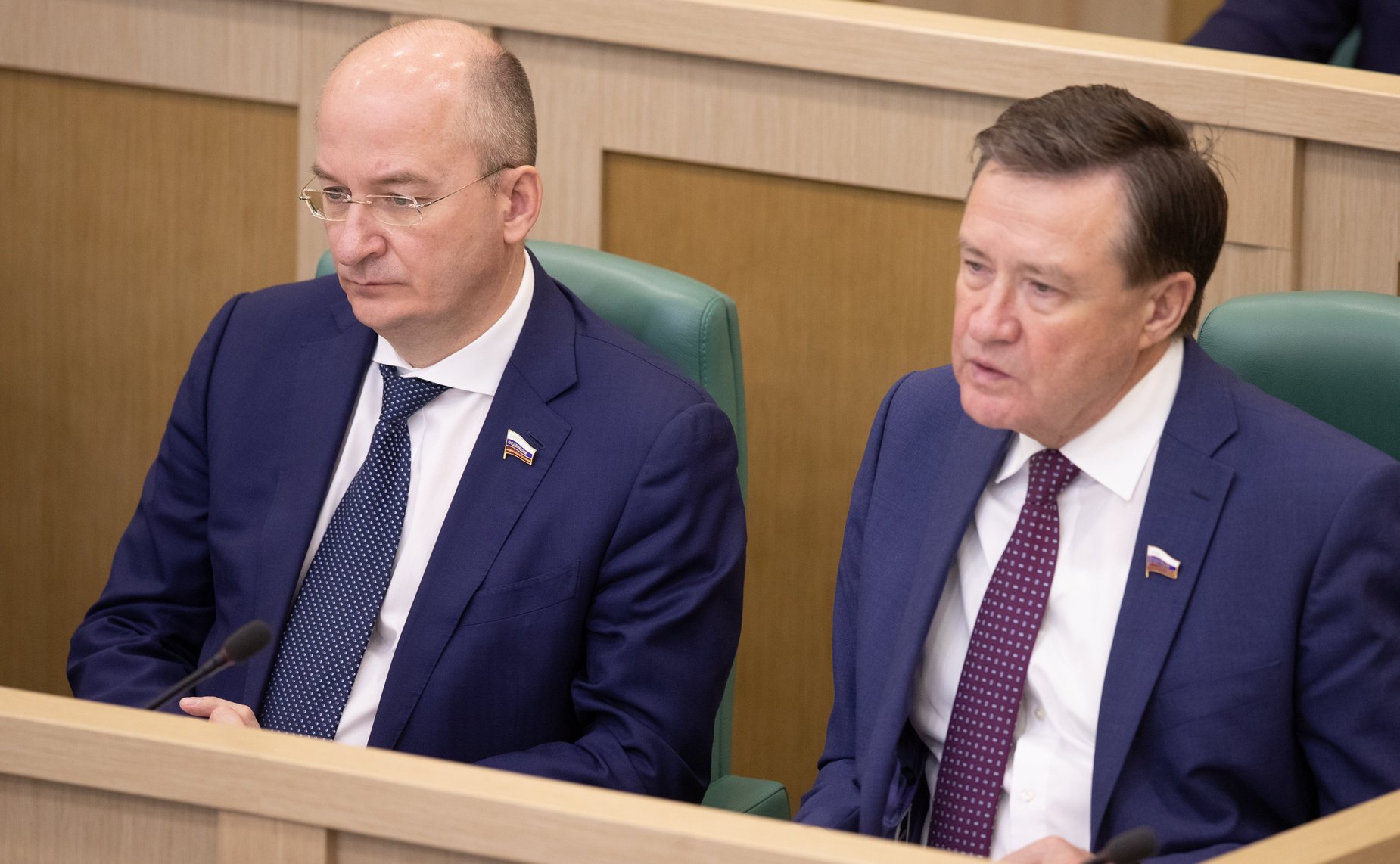 Олег Цепкин и Сергей Рябухин