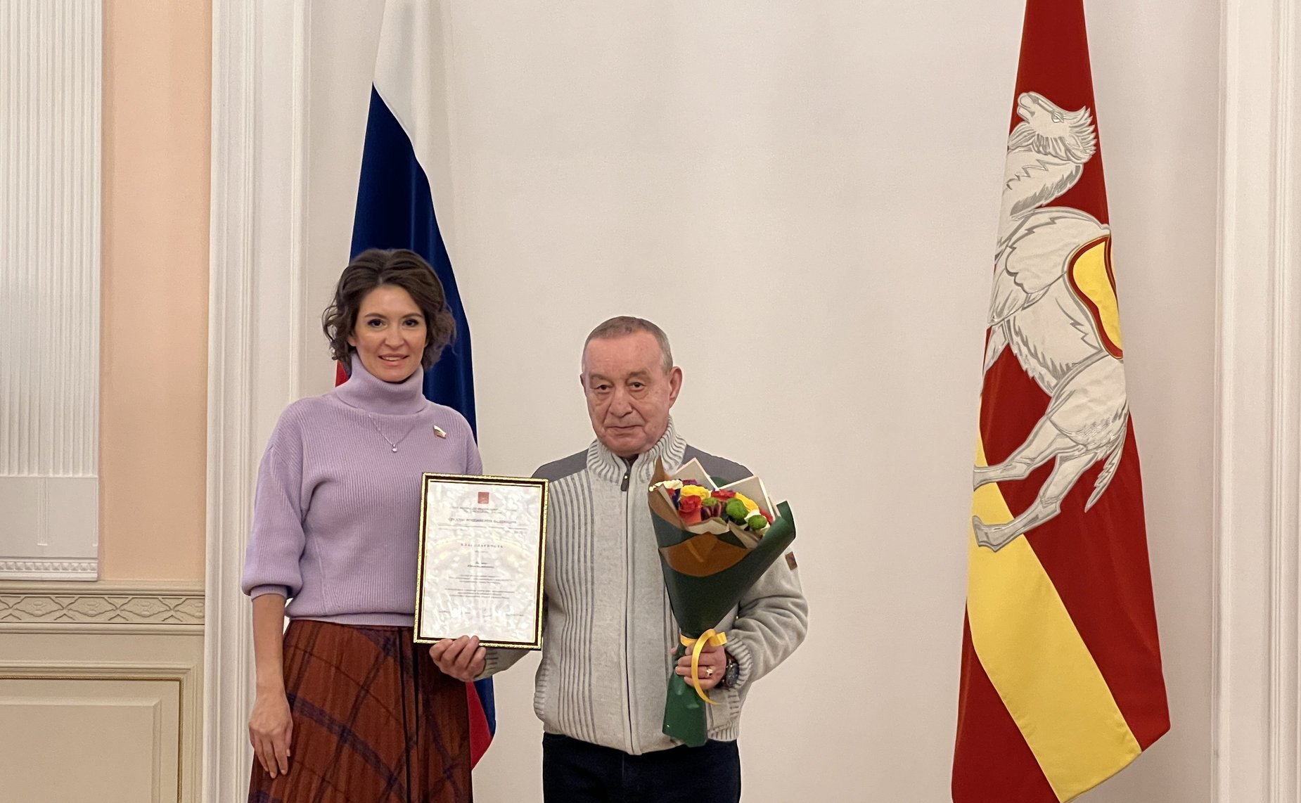 Маргарита Павлова наградила благодарностями тренеров адаптивного спорта, воспитанники которых удостоены звания «Мастер спорта России»