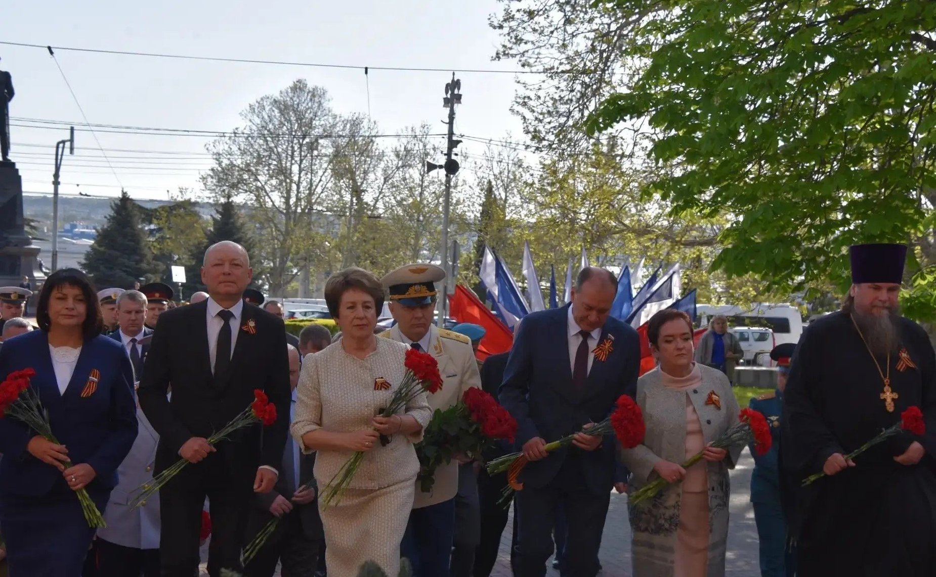 Екатерина Алтабаева приняла участие в праздничных мероприятиях, посвящённых Дню Великой Победы и Дню освобождения Севастополя от немецко-фашистских захватчиков