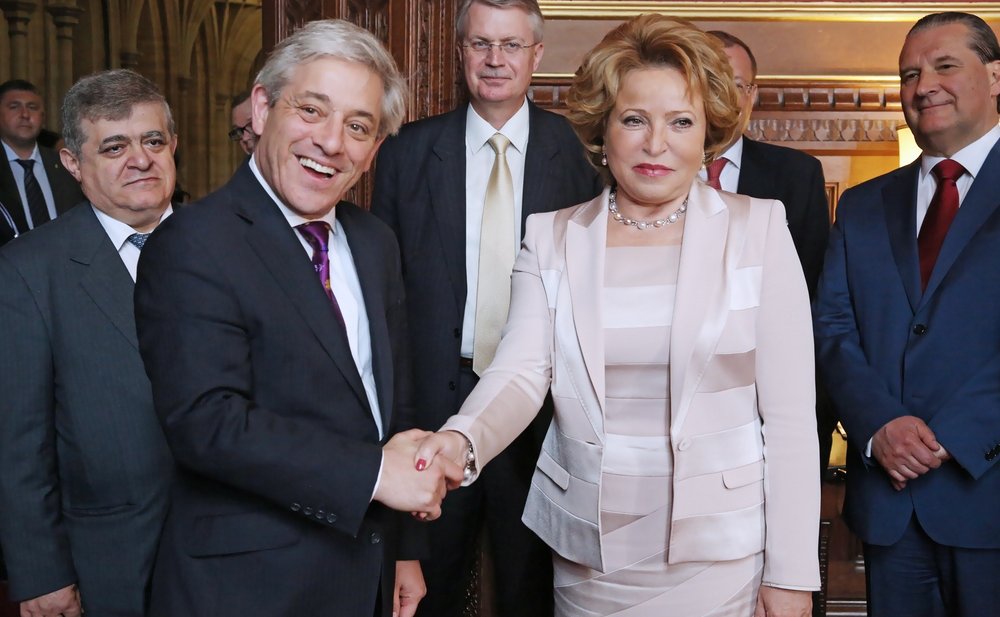 Визит Председателя СФ В. Матвиенко в Великобританию