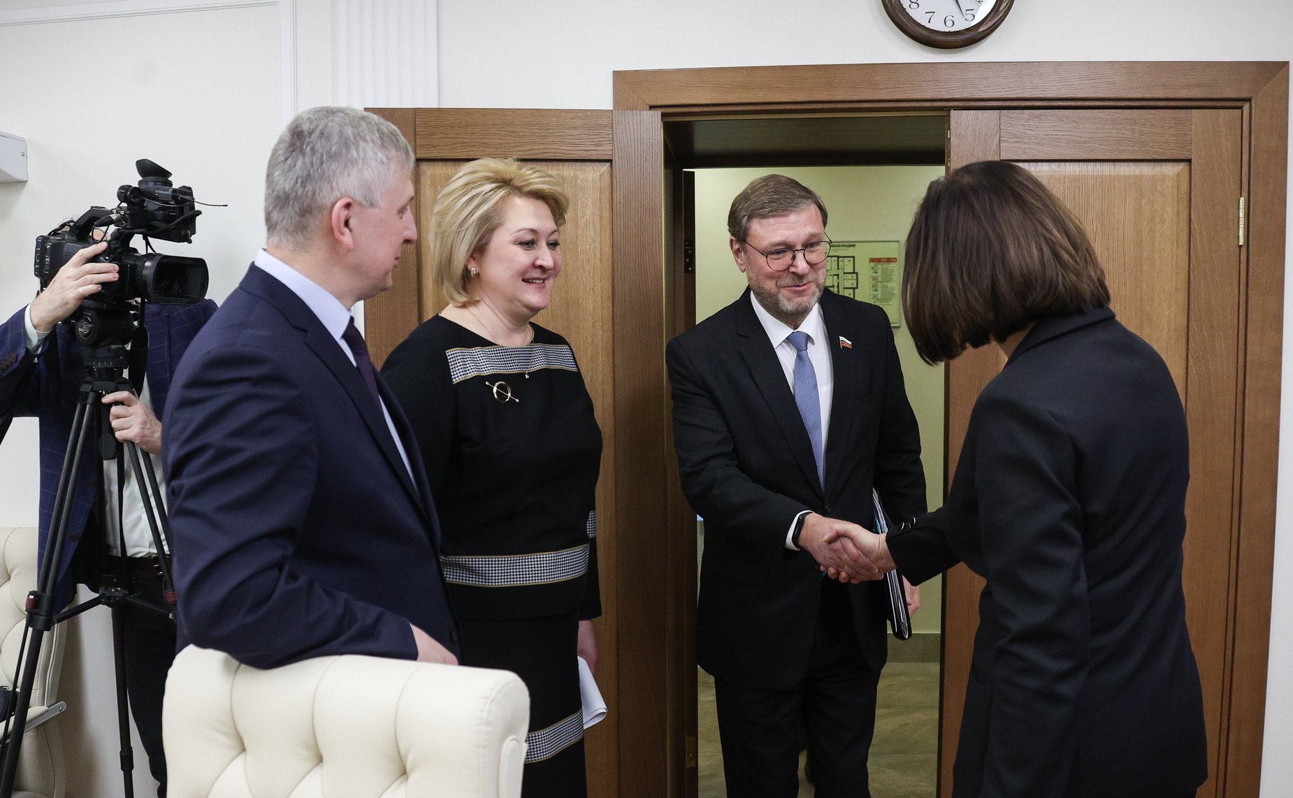 Константин Косачев провел встречу с заместителем Председателя Совета Республики Национального собрания Республики Беларусь Валерием Бельским