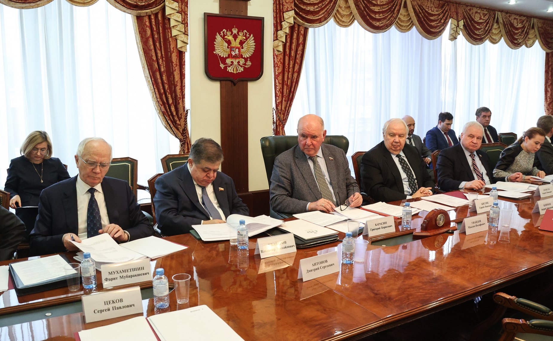 Заседание Комитета Совета Федерации по международным делам