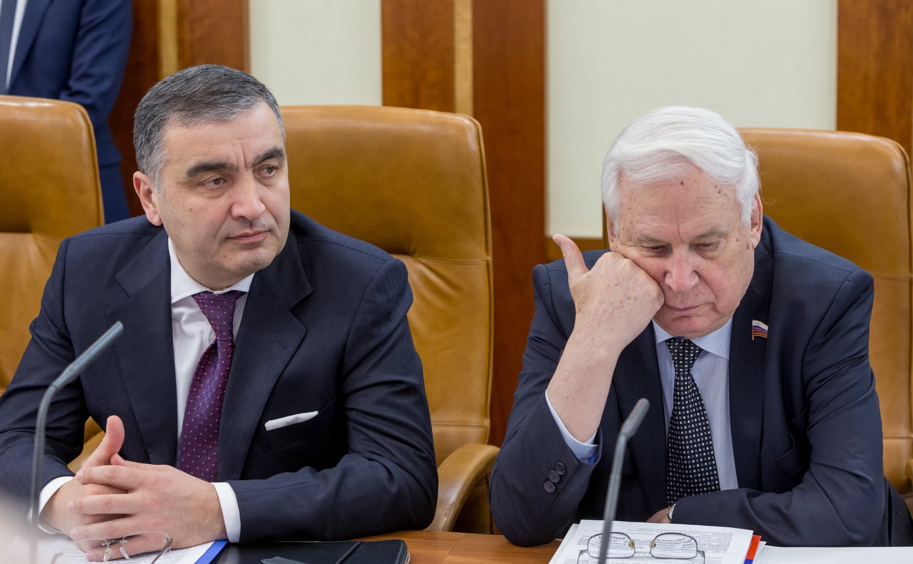 Олег Хацаев и Николай Рыжков