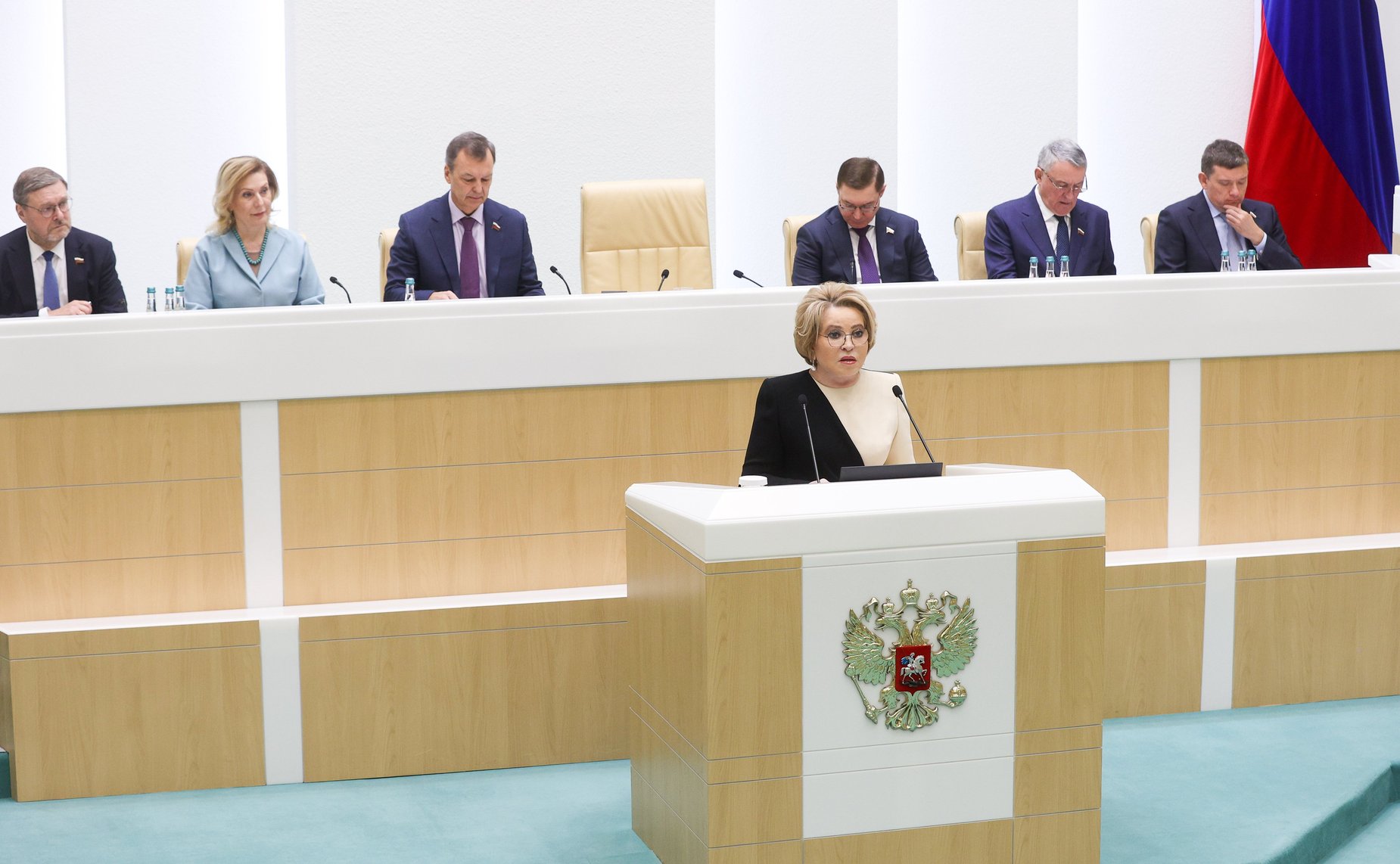 Выступление Валентины Матвиенко на открытии весенней сессии 2026 года