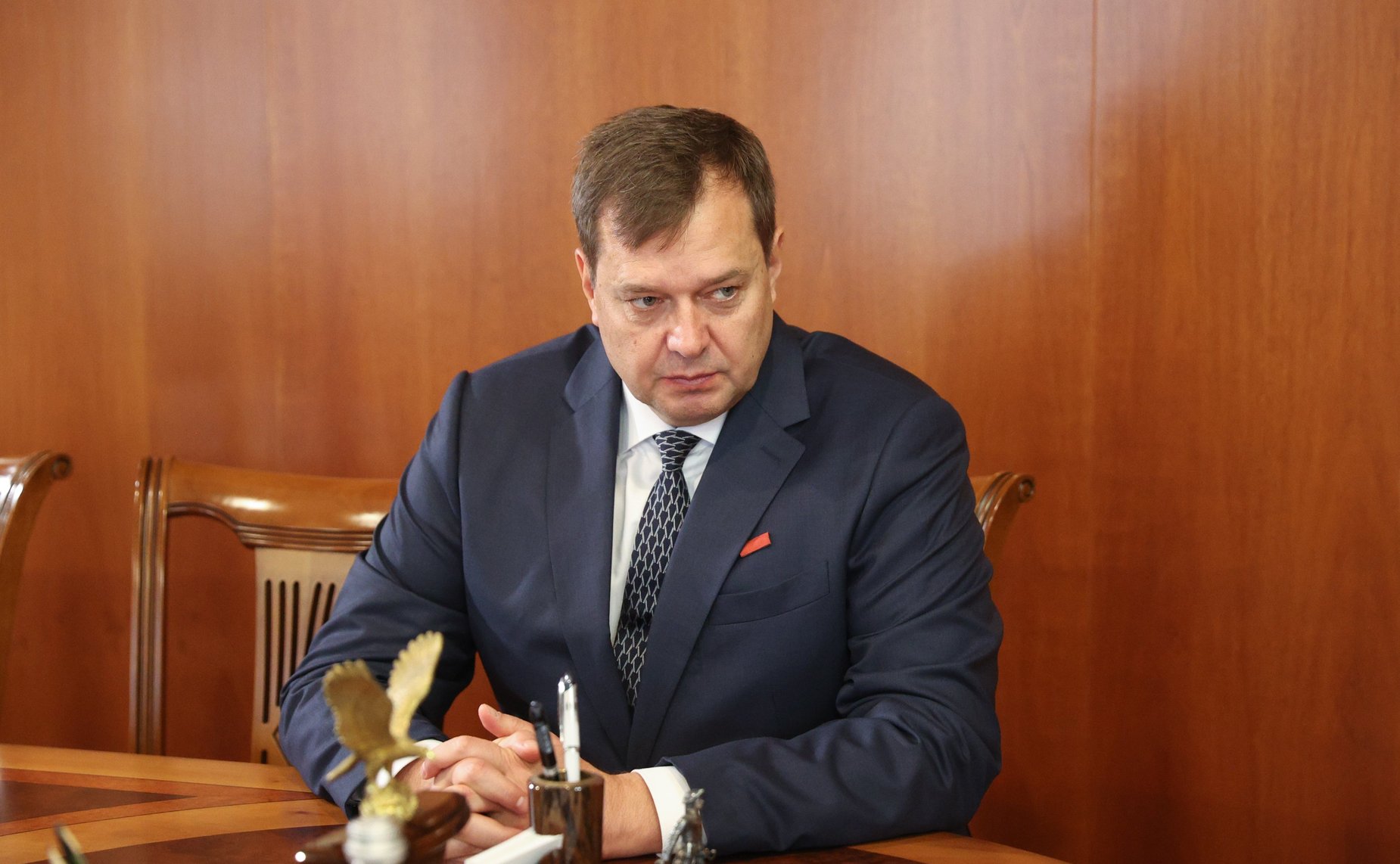 Валентина Матвиенко провела встречу с губернатором Запорожской области Евгением Балицким