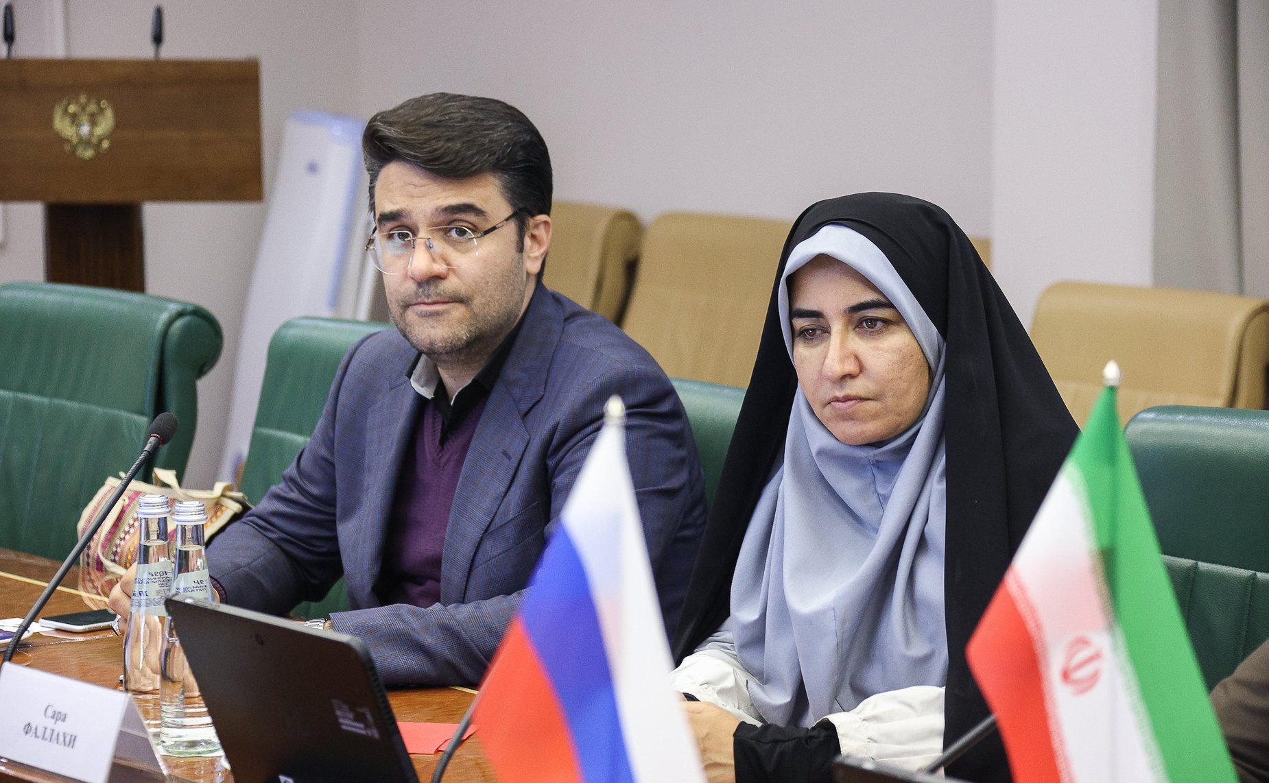 Встреча заместителя Председателя СФ Константина Косачева с председателем Комиссии по национальной безопасности и внешней политике Собрания Исламского Совета Исламской Республики Иран