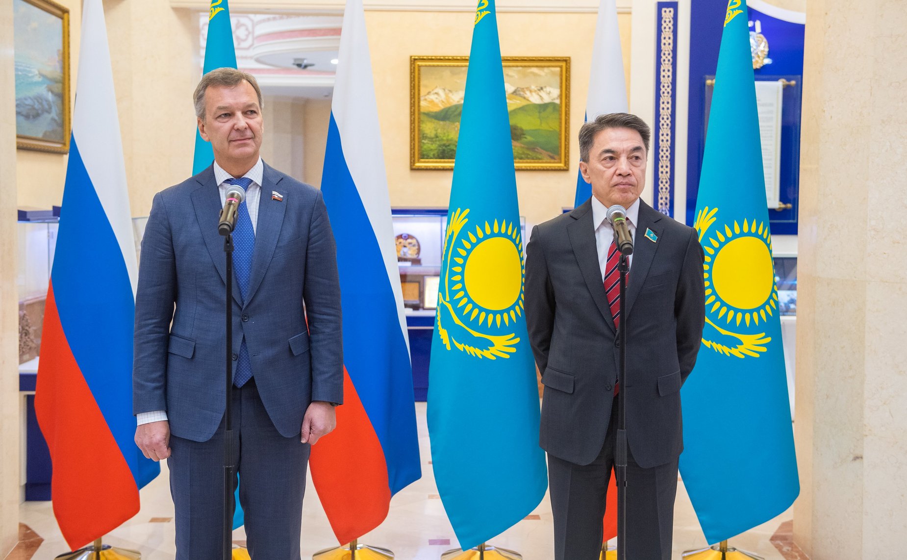 Участие делегации СФ в 18-м заседании Комиссии по сотрудничеству между Советом Федерации и Сенатом Парламента Республики Казахстан