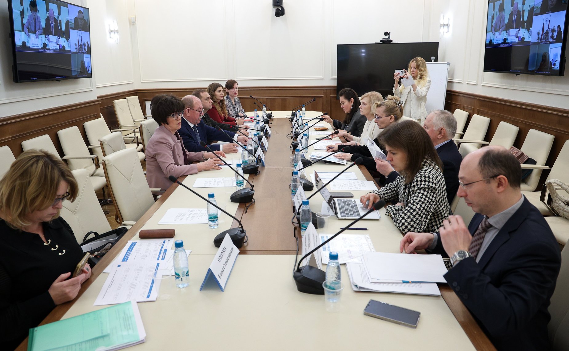 Совещание Комитета Совета Федерации по аграрно-продовольственной политике и природопользованию по подготовке X Всероссийского водного конгресса и его выставочной экспозиции «VODEXPO 2026»