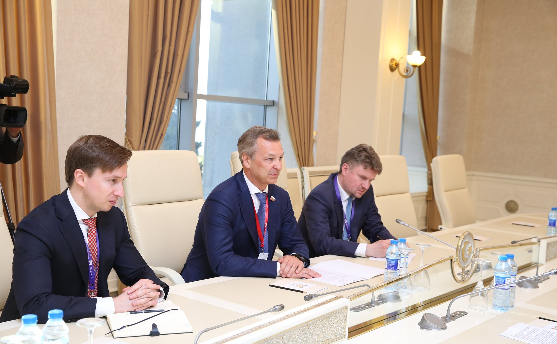 Андрей Яцкин встретился с первым заместителем Председателя Милли Меджлиса Азербайджанской Республики Али Гусейнли