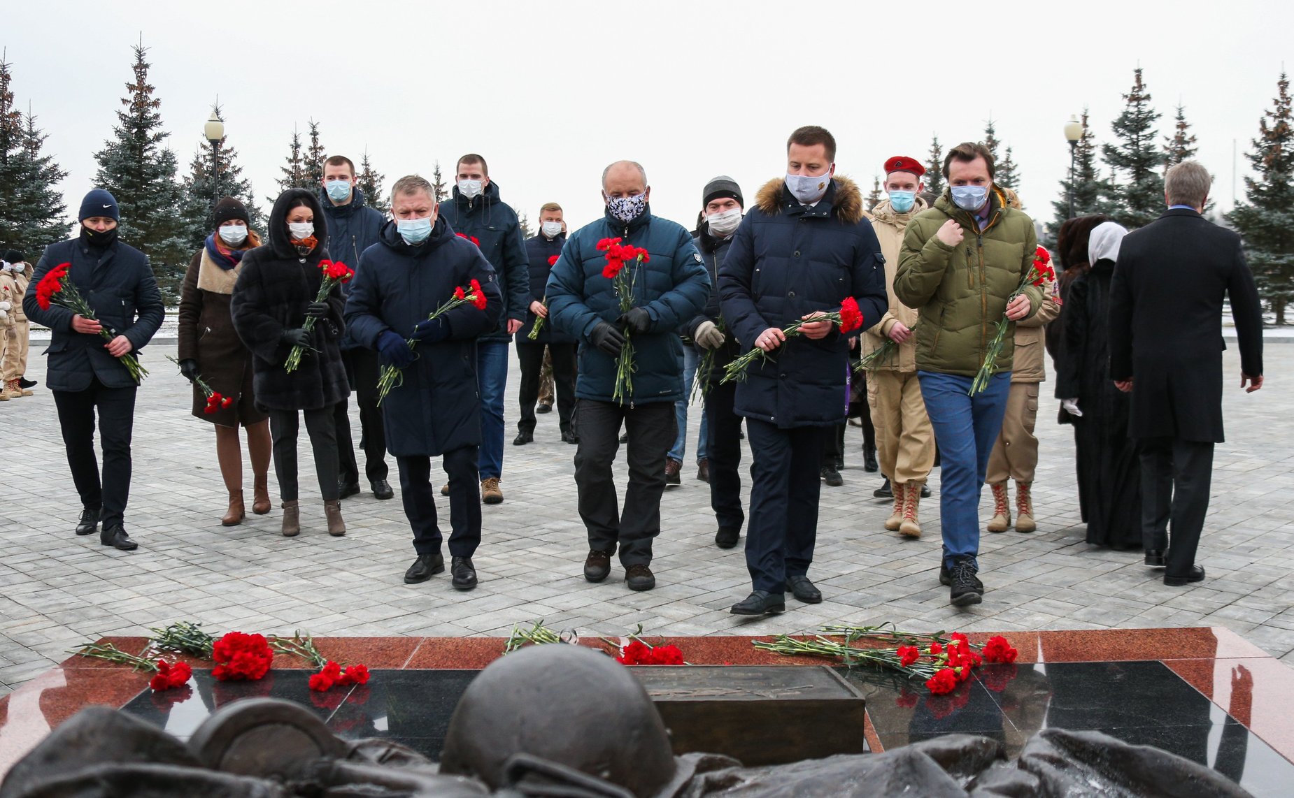 Торжественно-траурная акция «Дорога домой», приуроченная к Дню Неизвестного Солдата