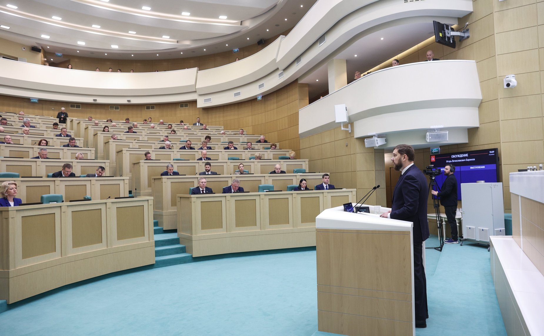 Руководитель Федерального агентства по делам национальностей Игорь Баринов