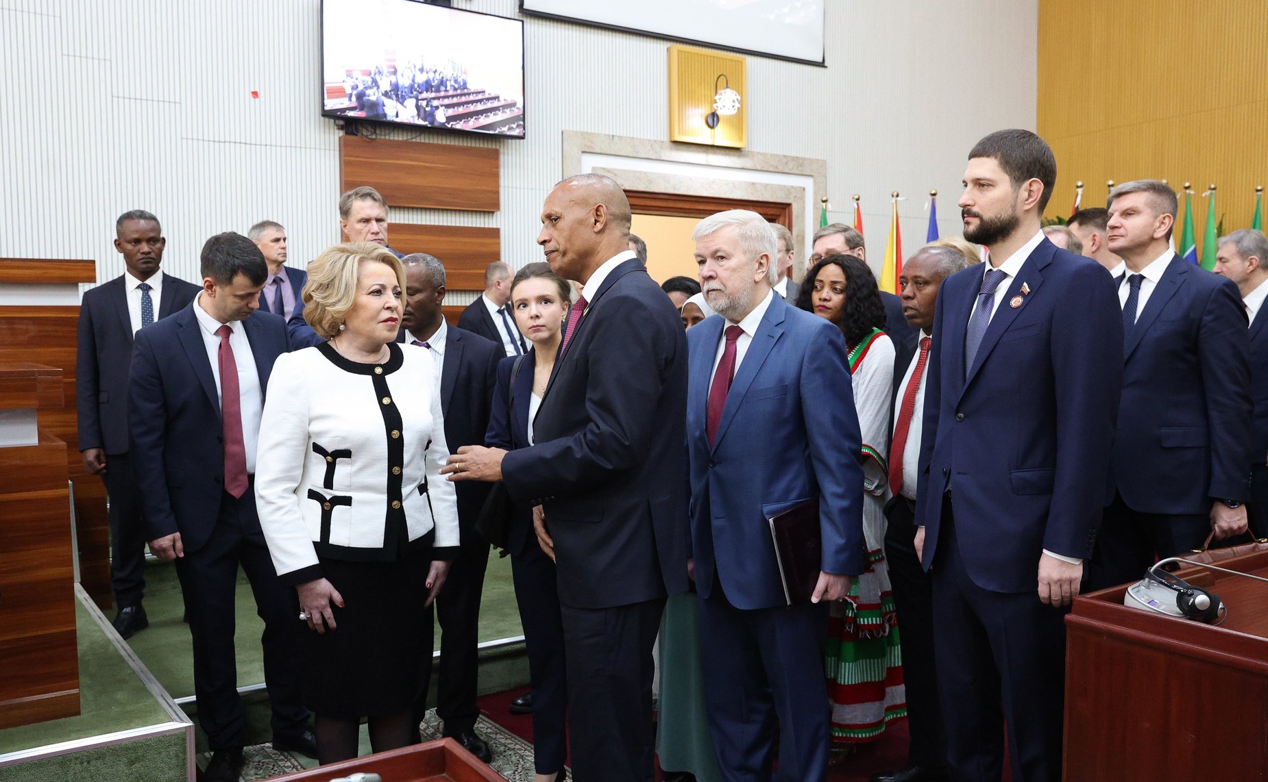 Официальный визит делегации Совета Федерации во главе с Валентиной Матвиенко в Эфиопию