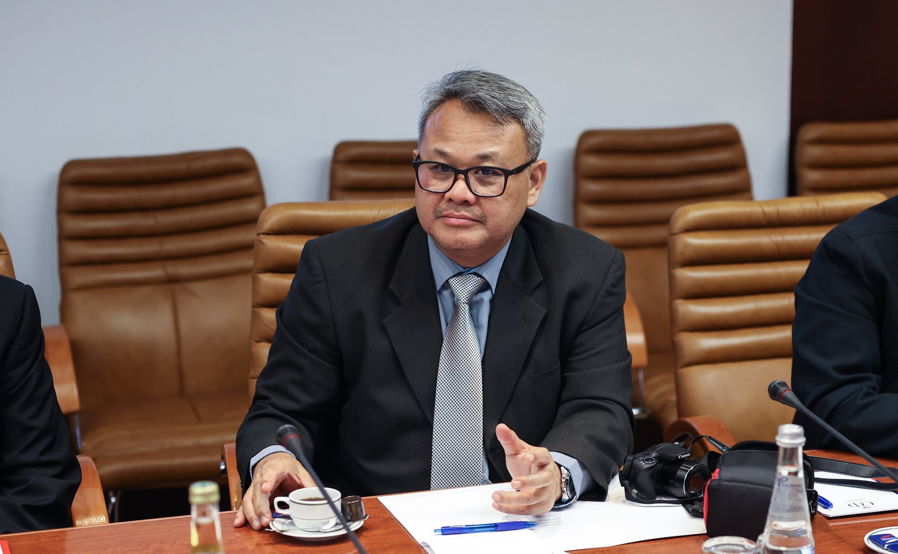 Встреча заместителя председателя Комитета СФ по международным делам Фарита Мухаметшина с делегацией Международного исламского университета Малайзии