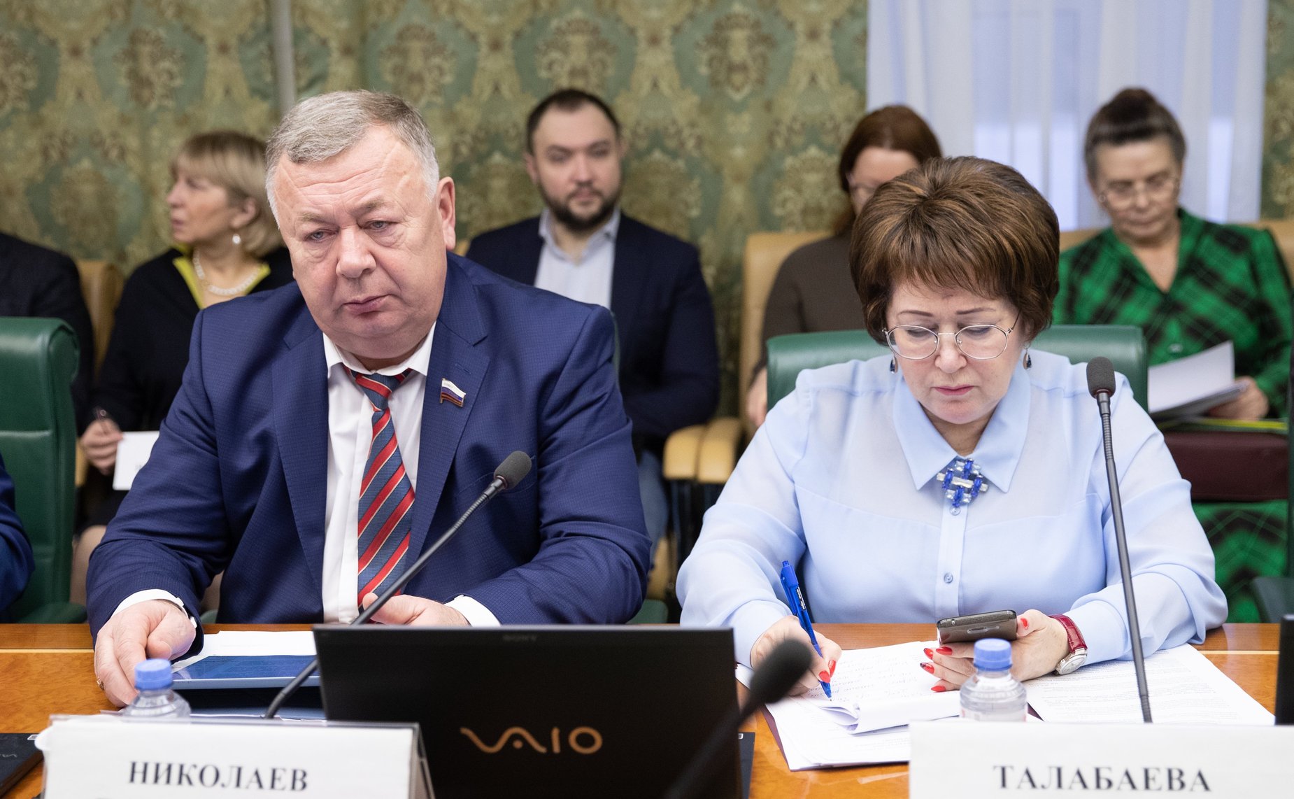Вадим Николаев и Людмила Талабаева