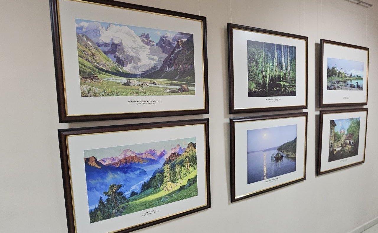 Ольга Бас приняла участие в открытии выставки «Война и мир глазами художника Павла Гречишкина»