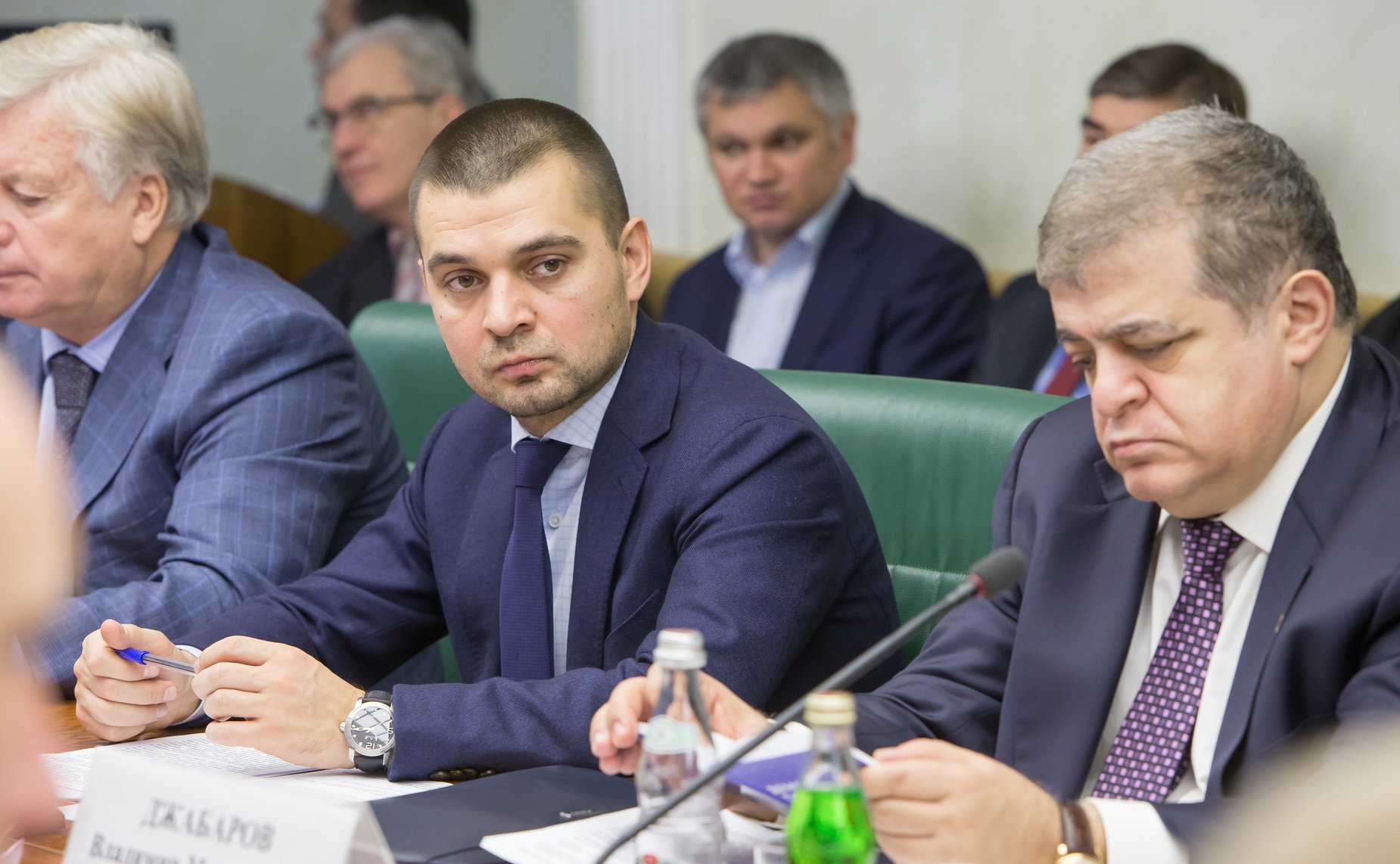 С. Мамедов Заседание Комитета общественной поддержки жителей Юго-Востока Украины