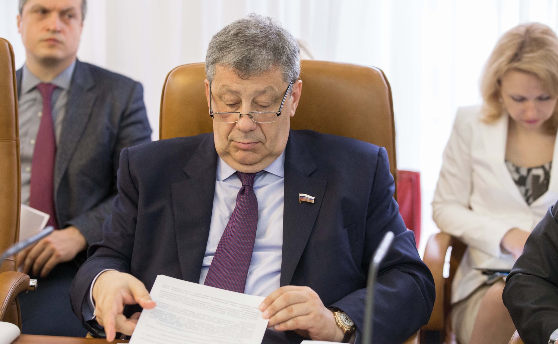 А. Чернецкий Заседание Комитета Совета Федерации по федеративному устройству, региональной политике, местному самоуправлению и делам Севера