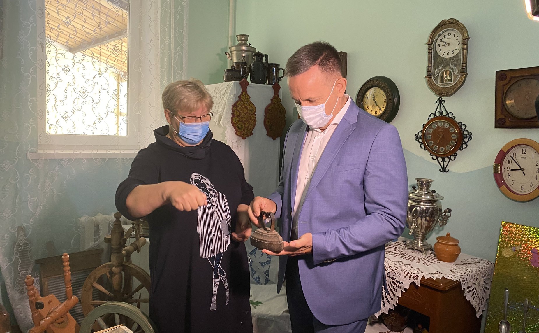 Олег Алексеев в ходе работы в регионе посетил Краснокутский район