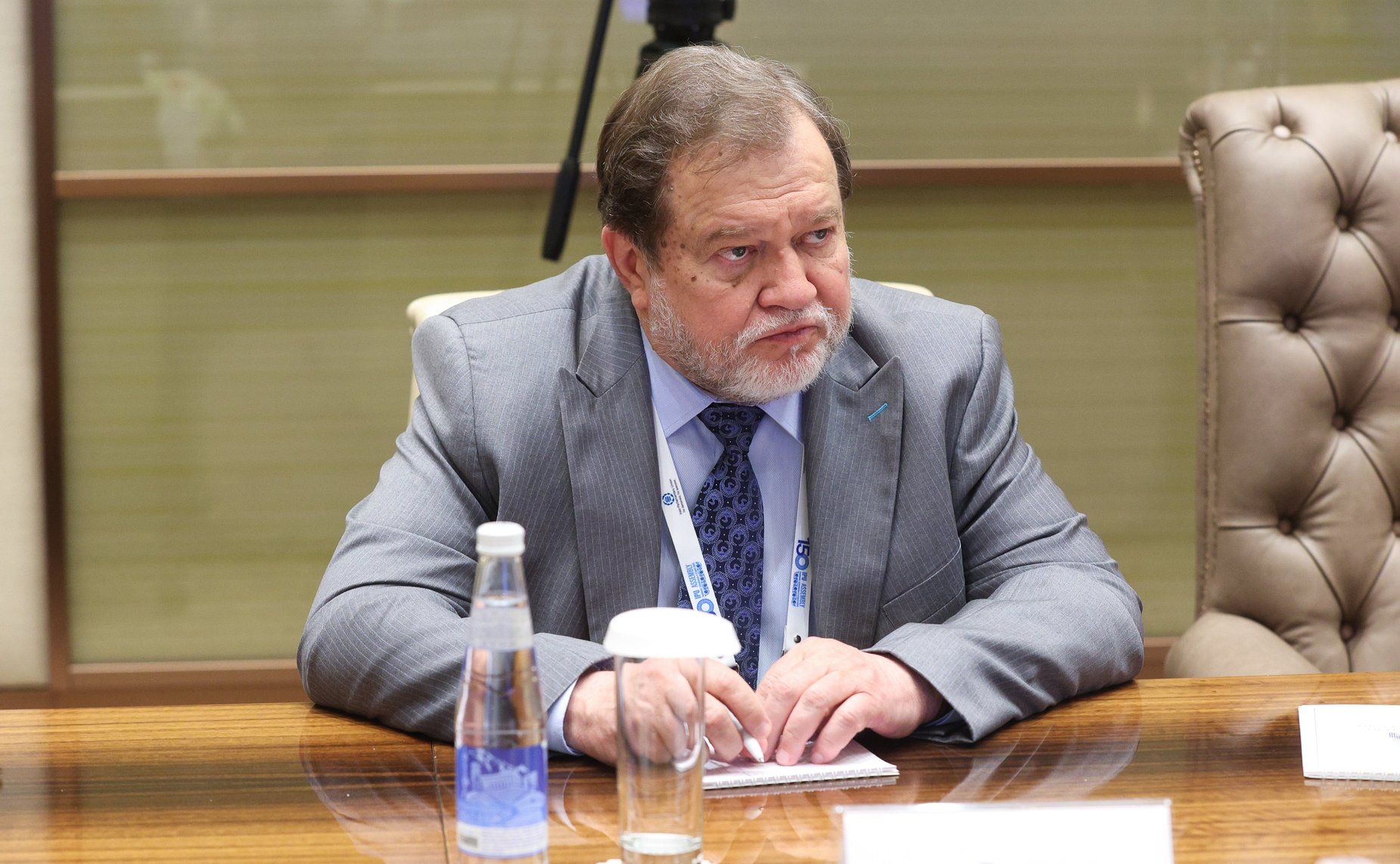 Председатель Совета Федерации Валентина Матвиенко провела встречу со Спикером Законодательной палаты парламента Узбекистана Нуриддином Исмоиловым