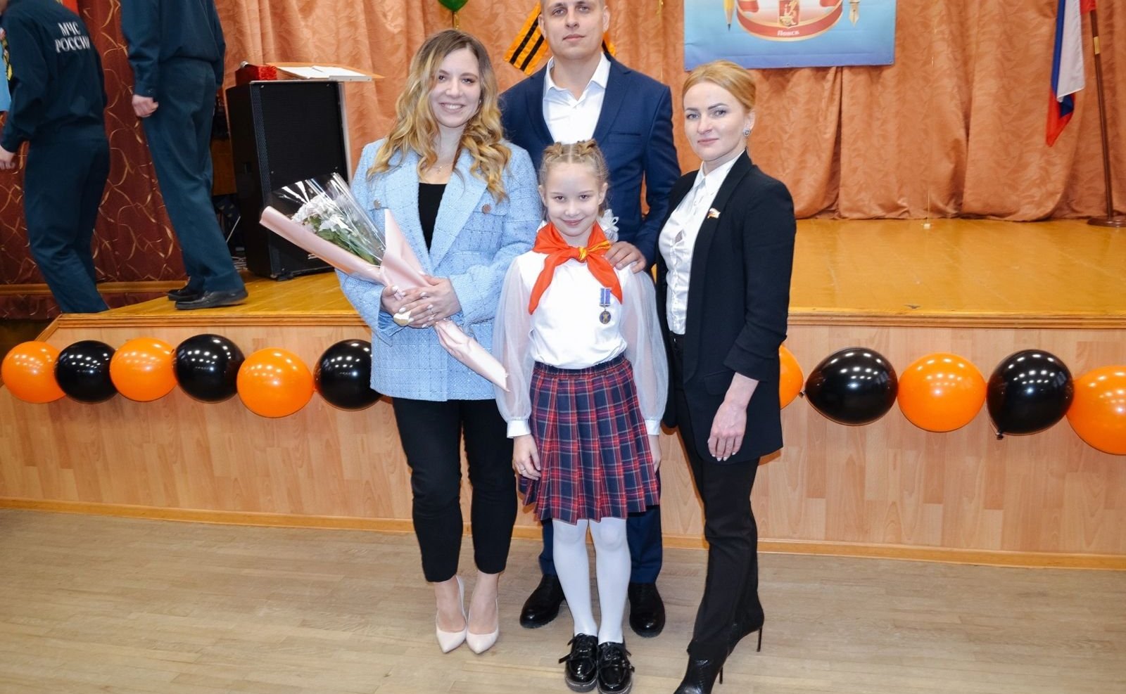 Ирина Кожанова приняла участие в награждении юного героя города Смоленска