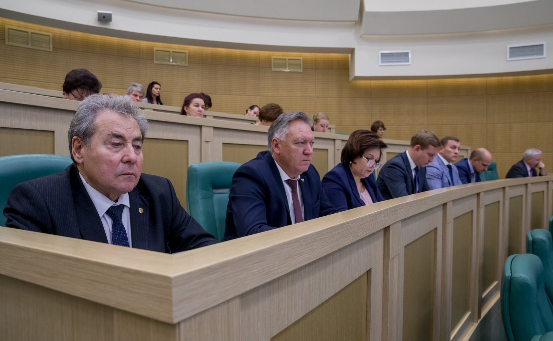 Встреча сенаторов с делегатами съезда Национальной ассоциации развития местного самоуправления