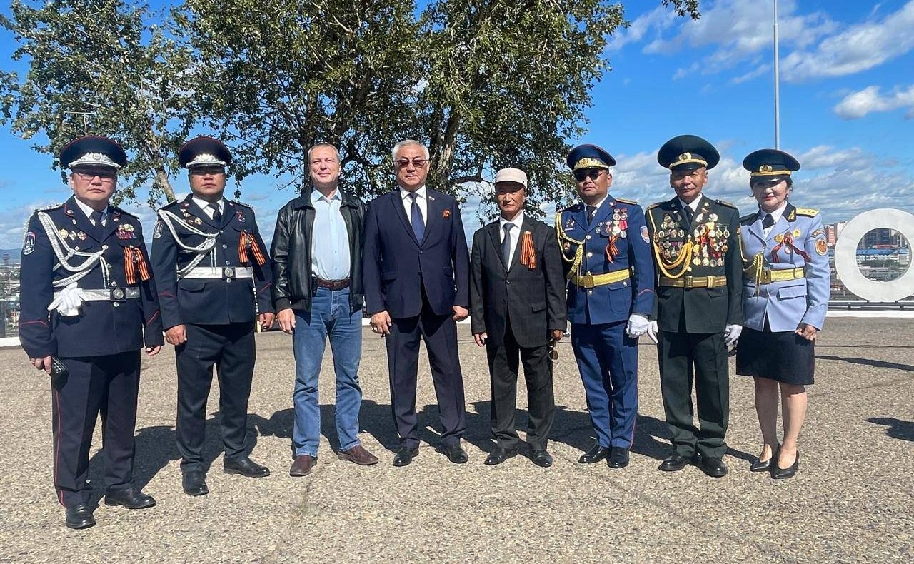 Баир Жамсуев принял участие в торжественных мероприятиях в честь 80-летия Победы над милитаристской Японией и окончания Второй мировой войны