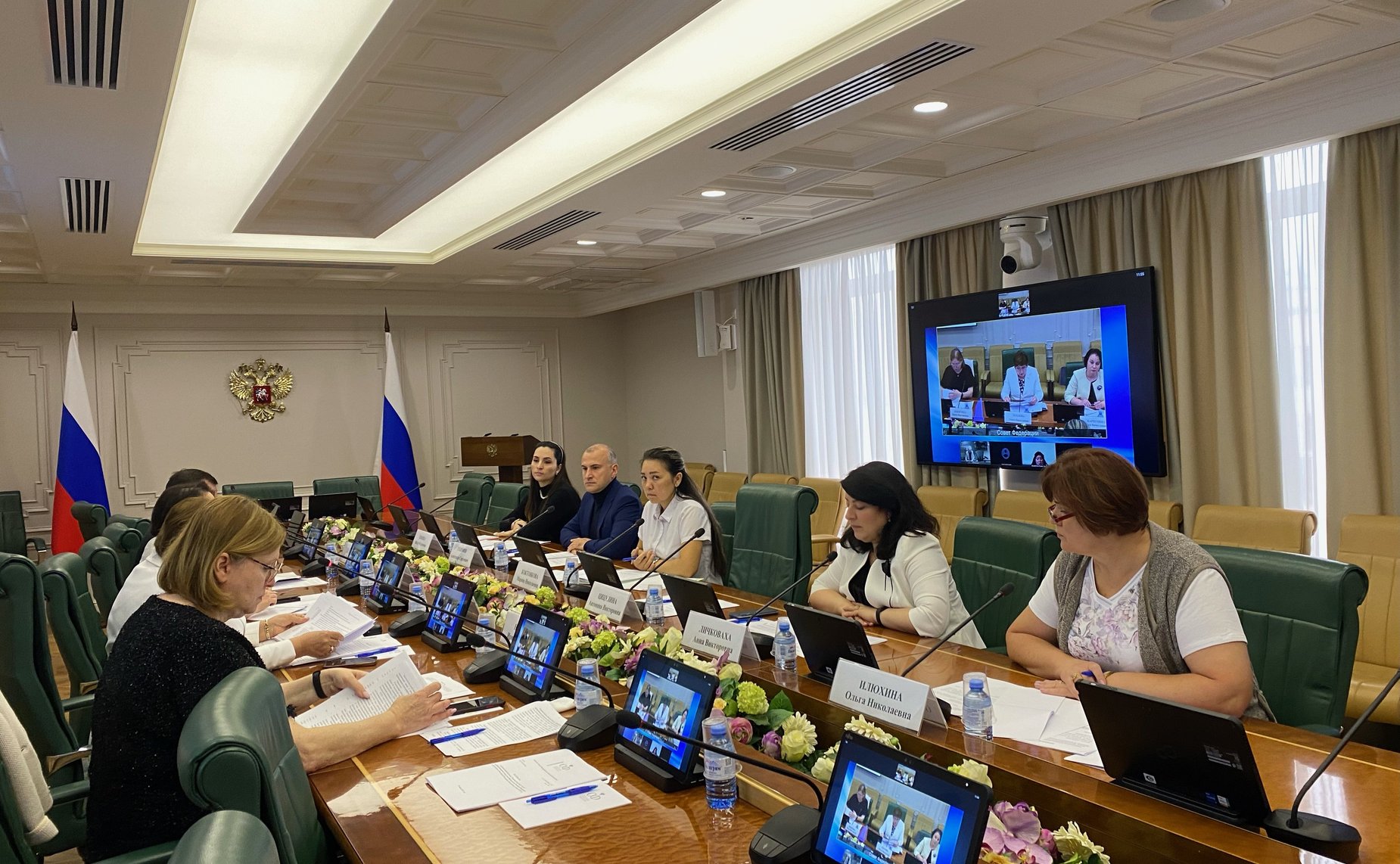 Ольга Хохлова провела заседание рабочей группы «Благополучие семей с детьми» при Координационном совете при Правительстве РФ по проведению в Российской Федерации Десятилетия детства
