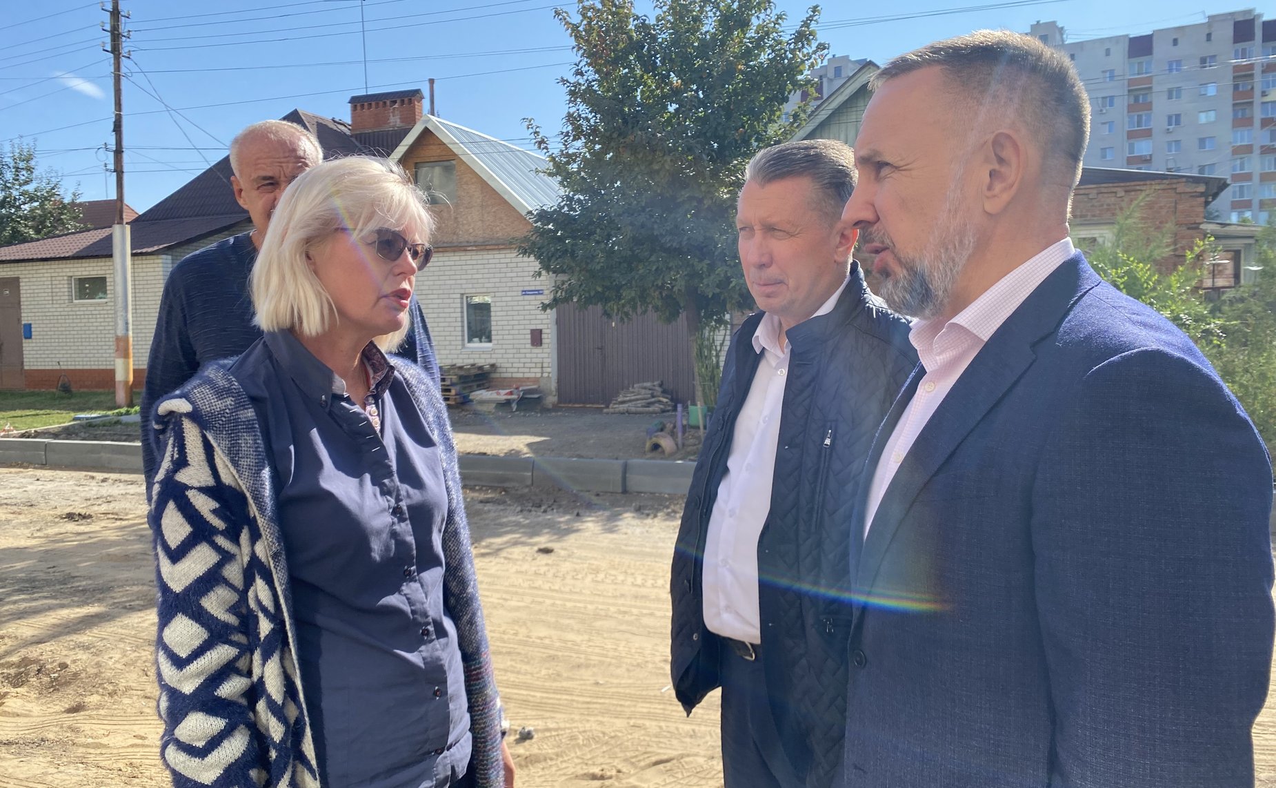 Олег Алексеев в рамках работы в регионе посетил Энгельсский район