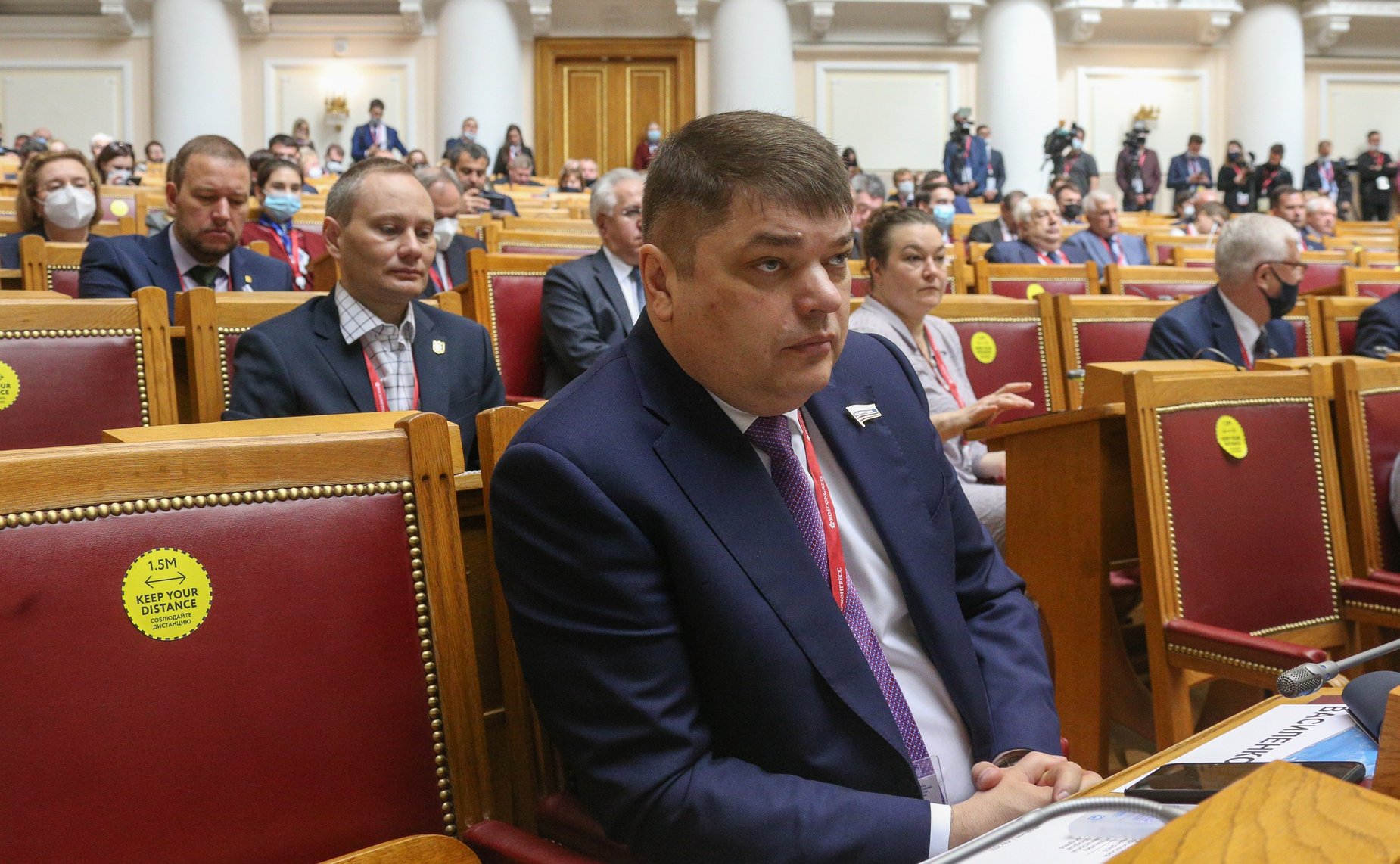 Пленарное заседание IX Невского международного экологического конгресса «Экология планеты — устойчивое развитие»