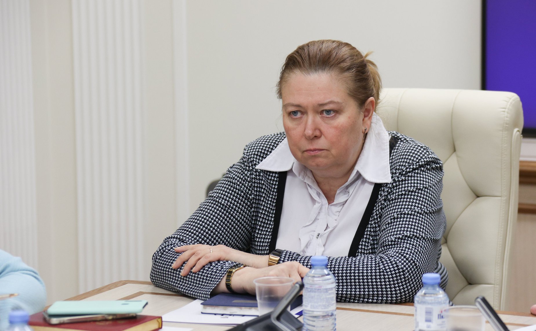 Заседание Комиссии СФ по контролю за достоверностью сведений о доходах, об имуществе и обязательствах имущественного характера, представляемых сенаторами РФ