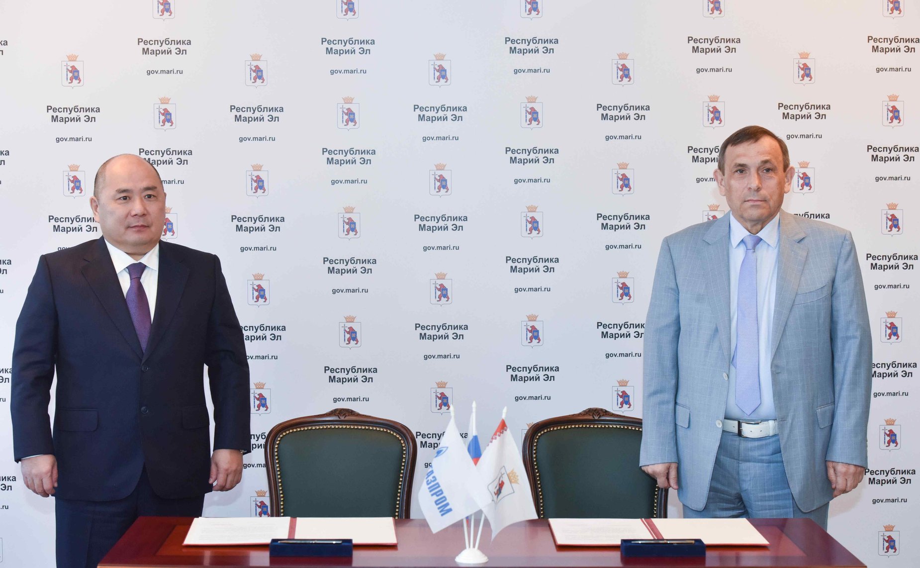 Подписание соглашения об оказании финансовой поддержки Республике компанией «Газпром» в регионе