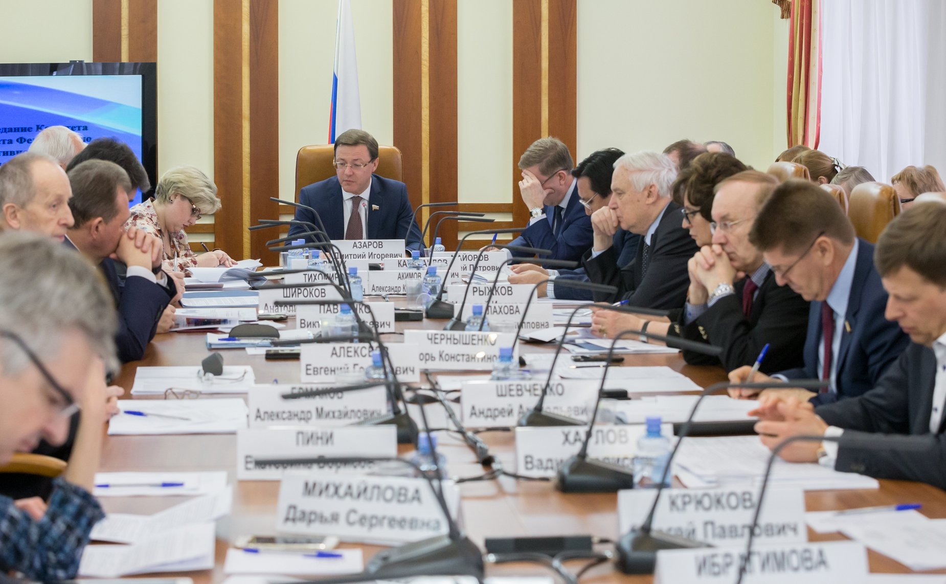 Заседание Комитета СФ по федеративному устройству, региональной политике, местному самоуправлению и делам Севера