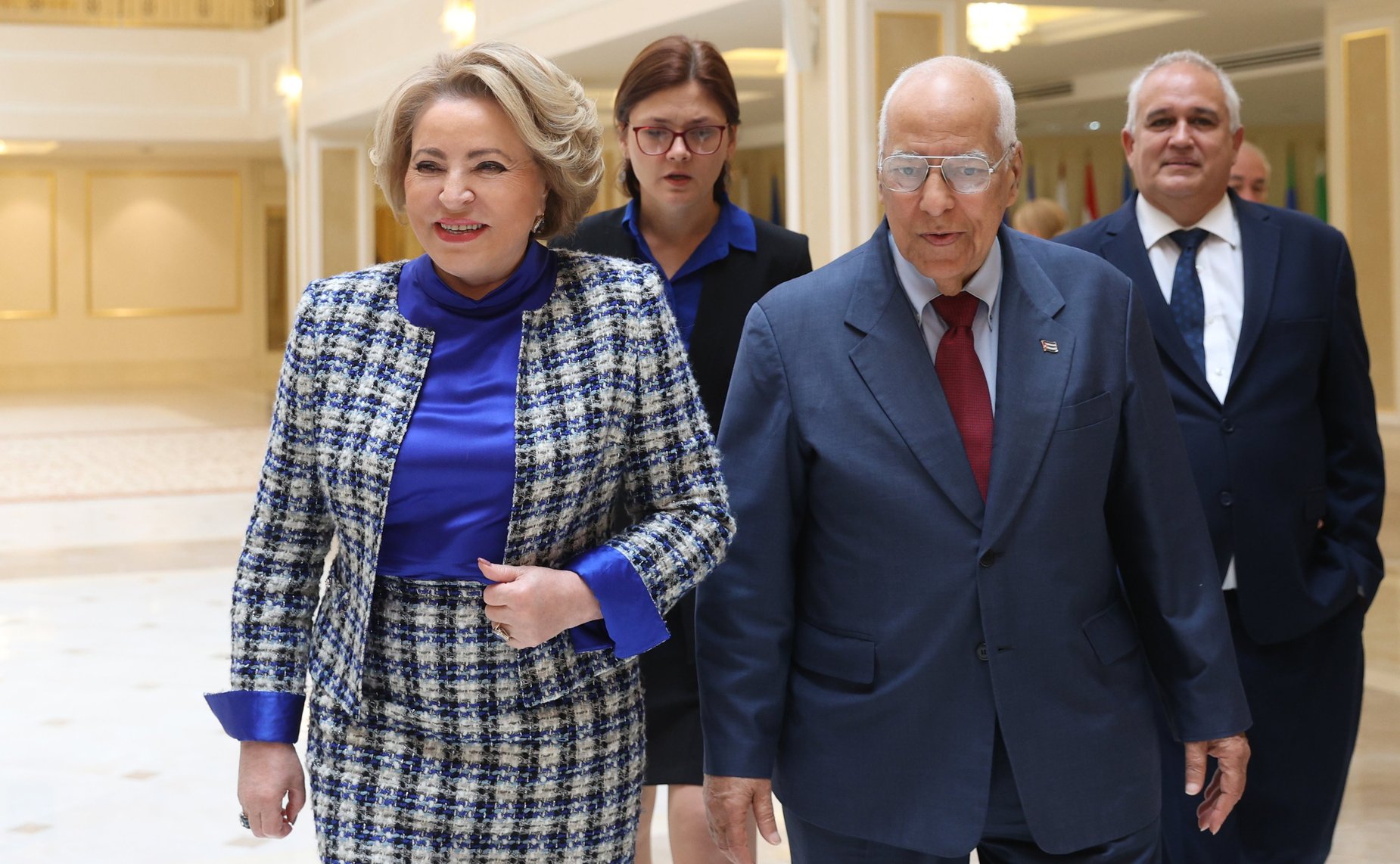 Встреча Председателя СФ Валентины Матвиенко с заместителем Премьер-министра Республики Куба