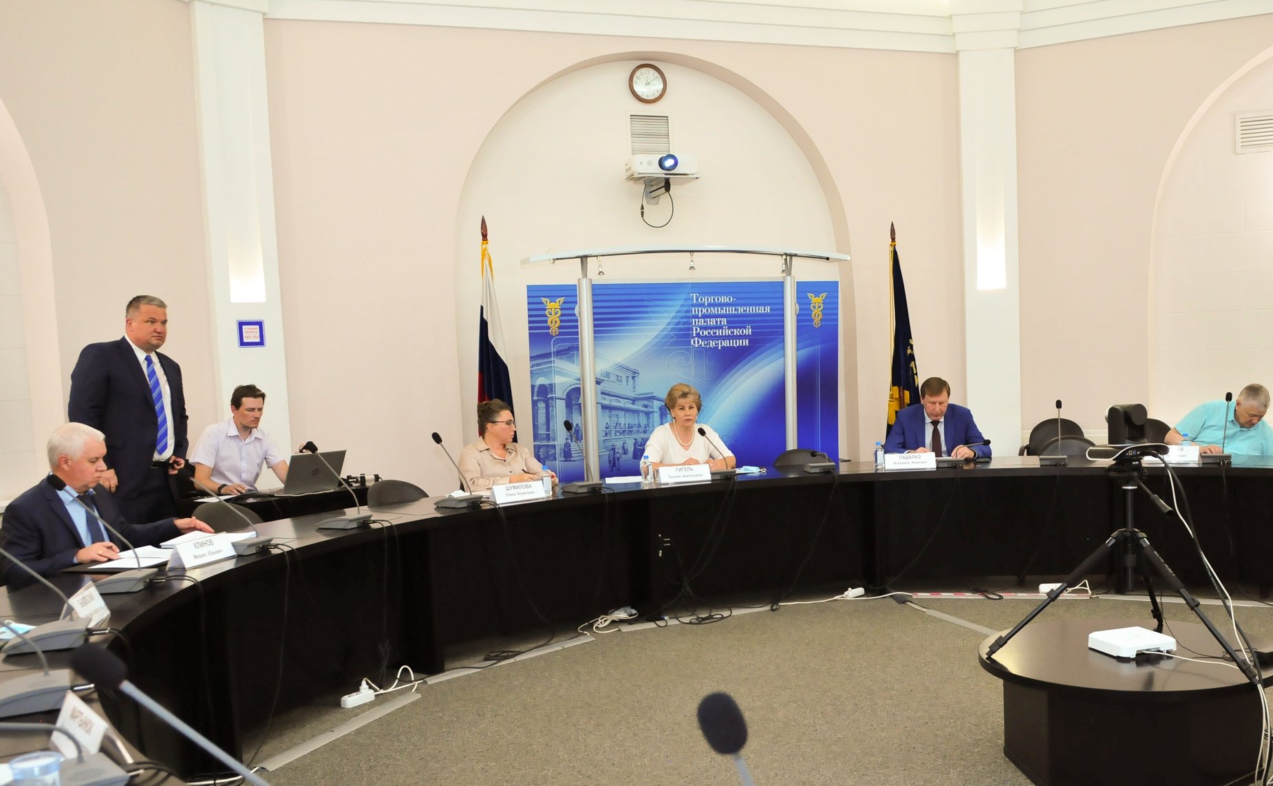 Татьяна Гигель приняла участие в совместном заседании Экспертно-консультативного совета и Комитета Торгово-промышленной палаты РФ по предпринимательству в лесопромышленном комплексе