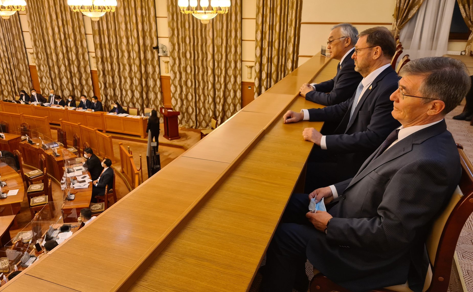 Делегация Совета Федерации во главе с заместителем Председателя СФ Константином Косачевым посещает Монголию с официальным визитом