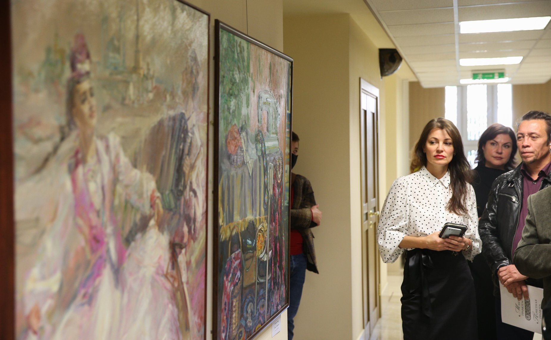 Открытие в Совете Федерации выставки «Наша республика», посвященной 100-летию ТаССР