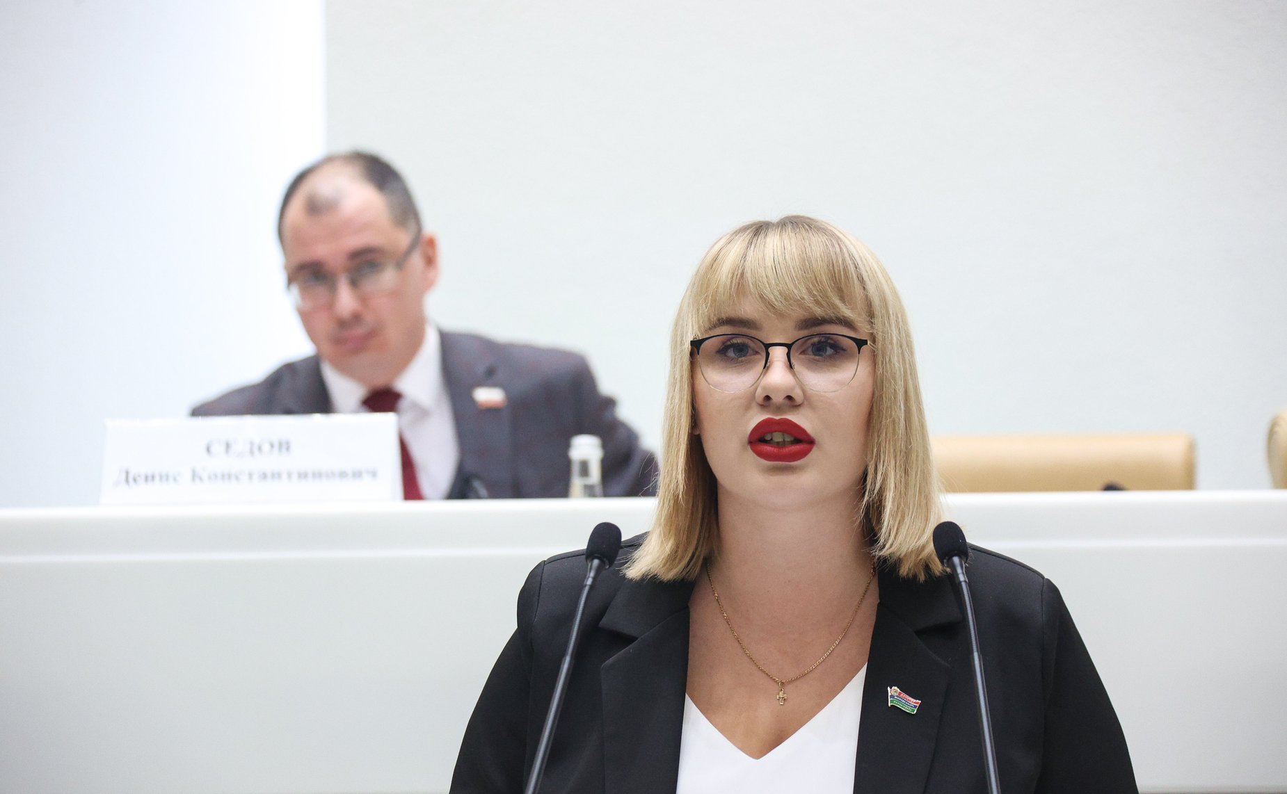 Заседание Палаты молодых законодателей при Совете Федерации