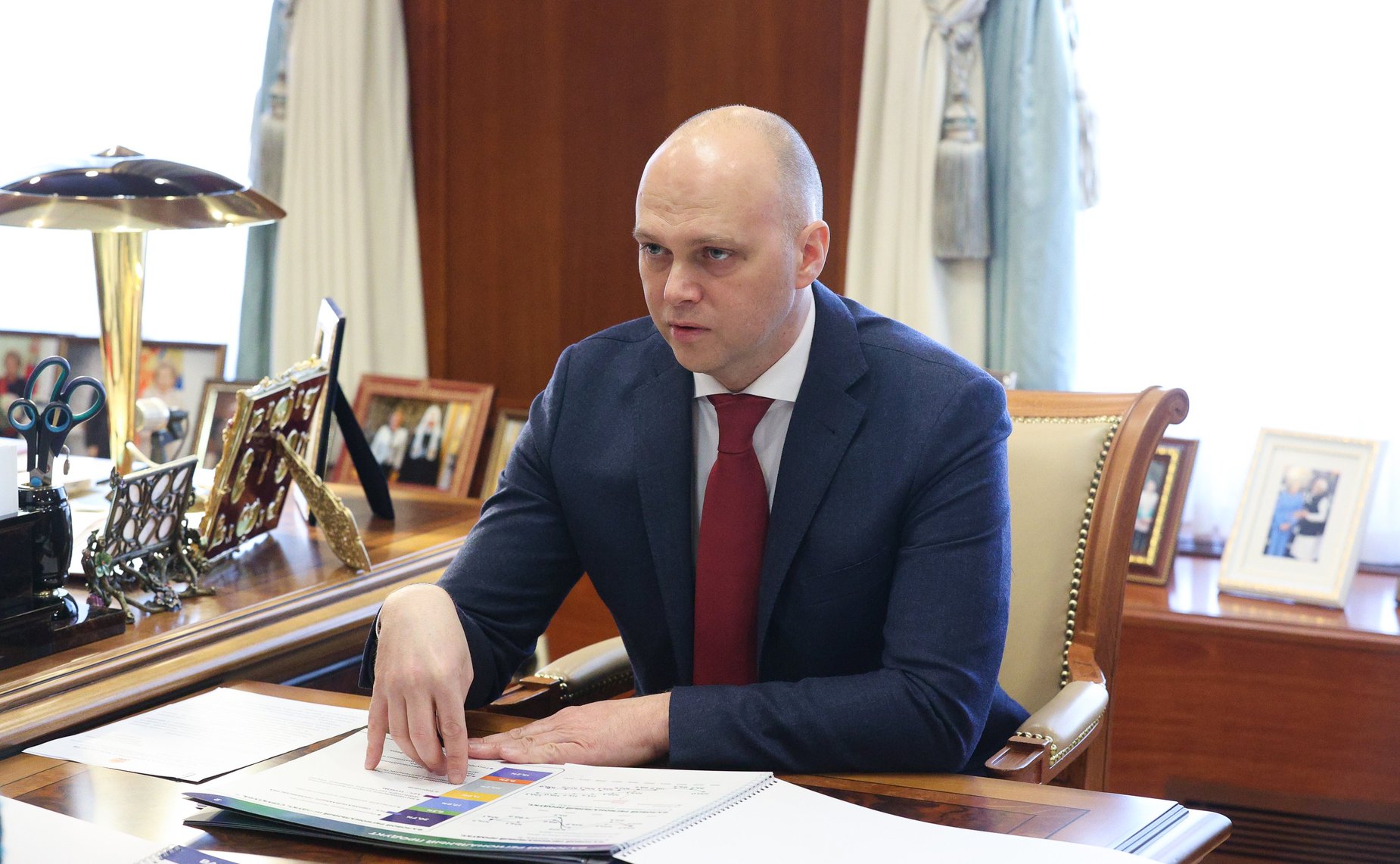 Валентина Матвиенко провела встречу с губернатором Калининградской области Алексеем Беспрозванных