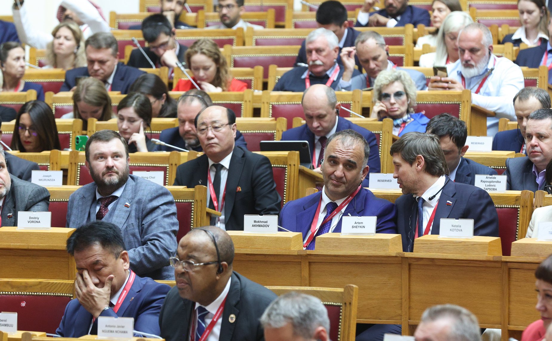 Пленарное заседание XI Невского международного экологического конгресса